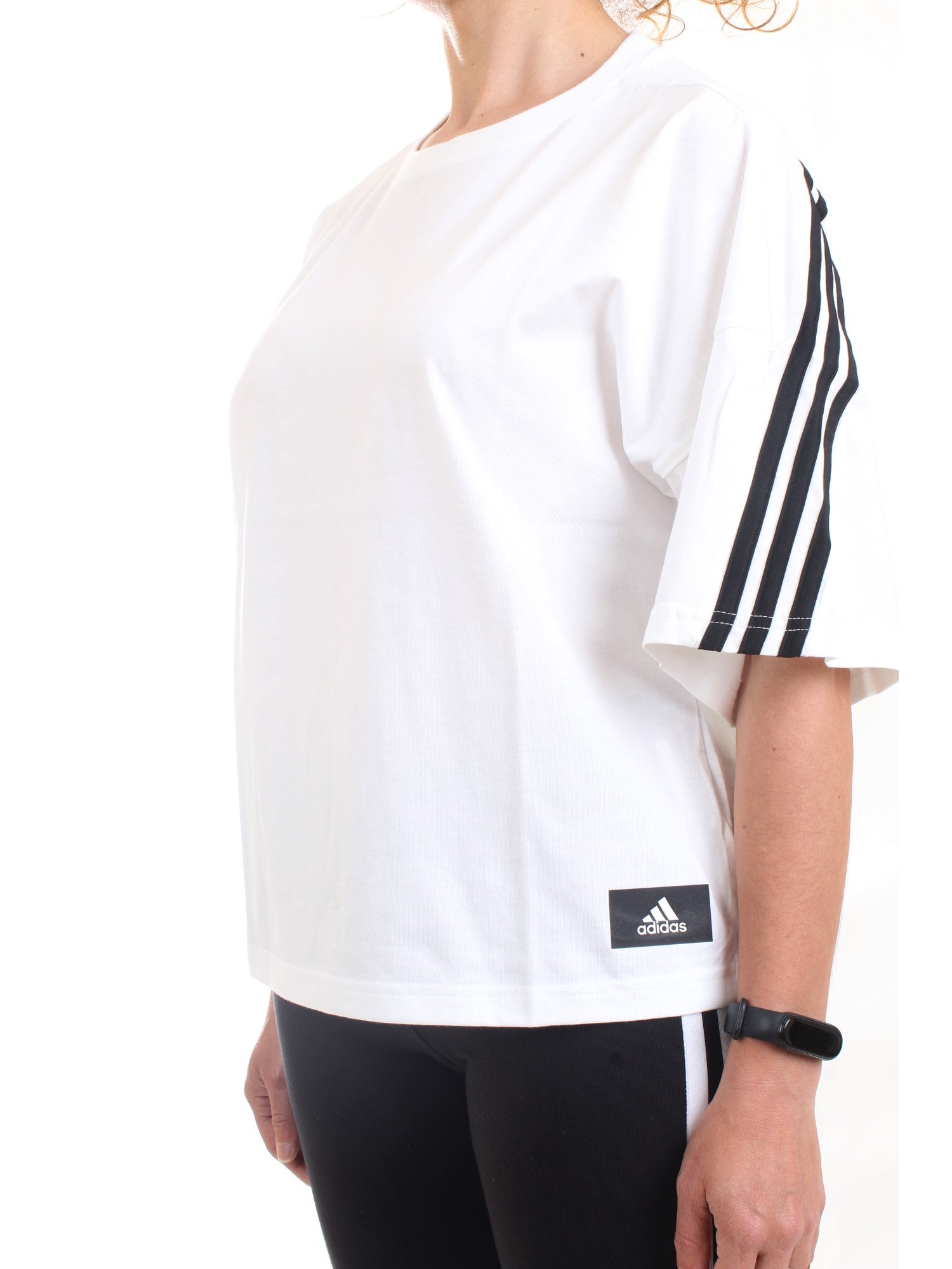 ADIDAS PERFORMANCE HE03 Bianco Abbigliamento Donna T-Shirt ADIDAS PERFORMANCE HE03 Bianco Abbigliamento Donna T-Shirt