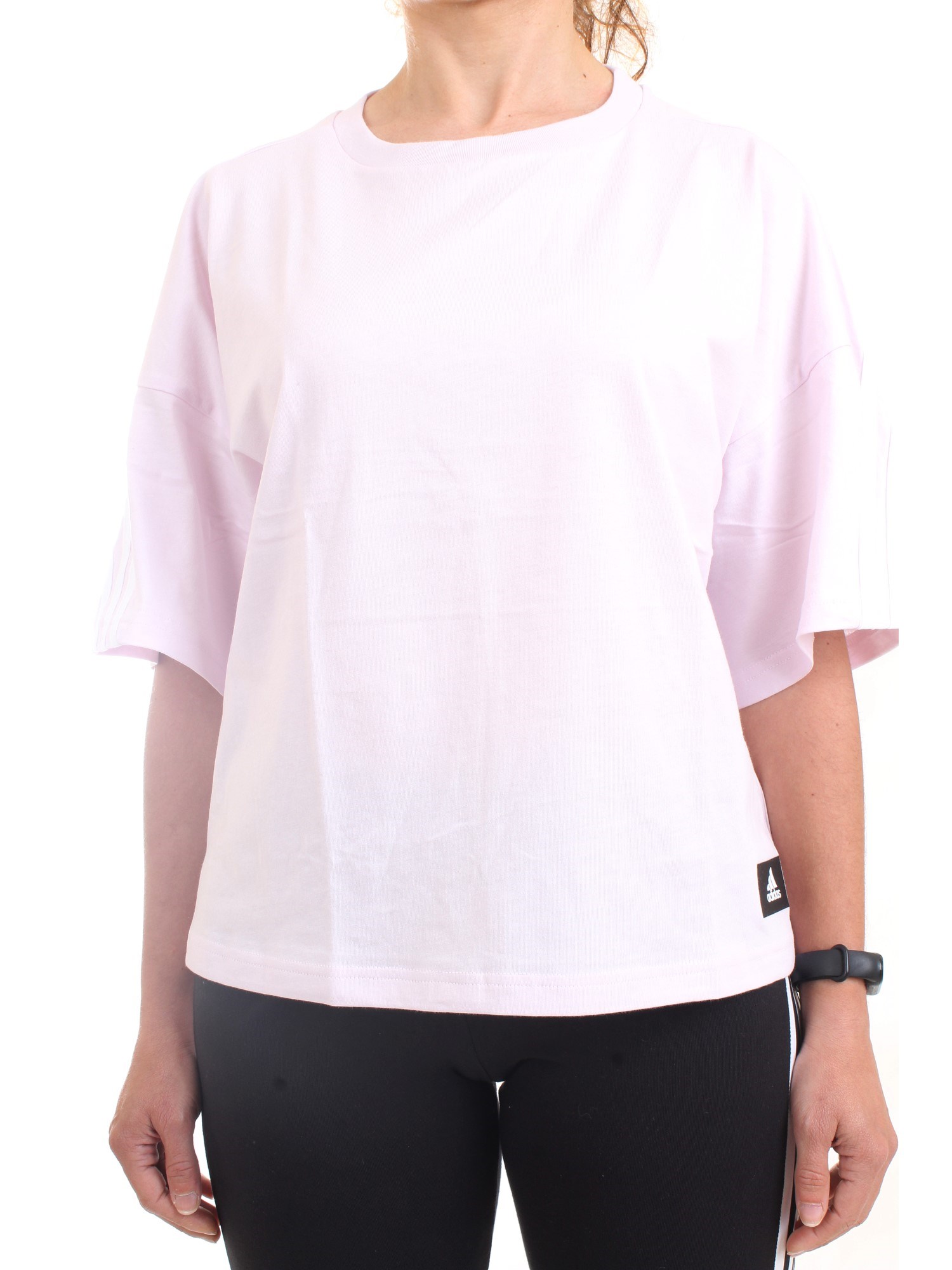ADIDAS PERFORMANCE HE03 Pink Clothing Woman T-Shirt/Polo ADIDAS PERFORMANCE HE03 Pink Clothing Woman T-Shirt/Polo