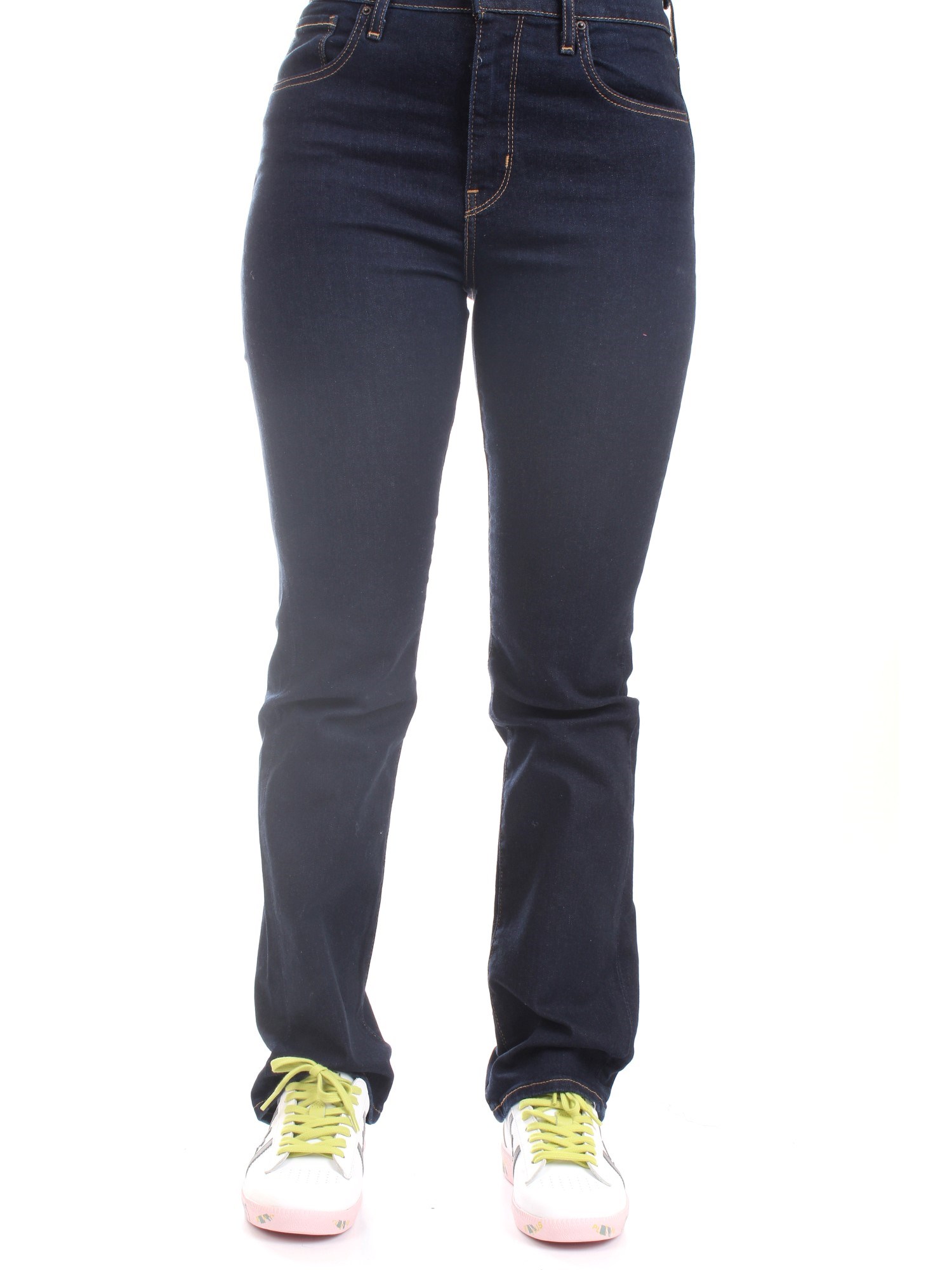 LEVI'S 18883 Dark blue Clothing Woman Jeans LEVI'S 18883 Dark blue Clothing Woman Jeans