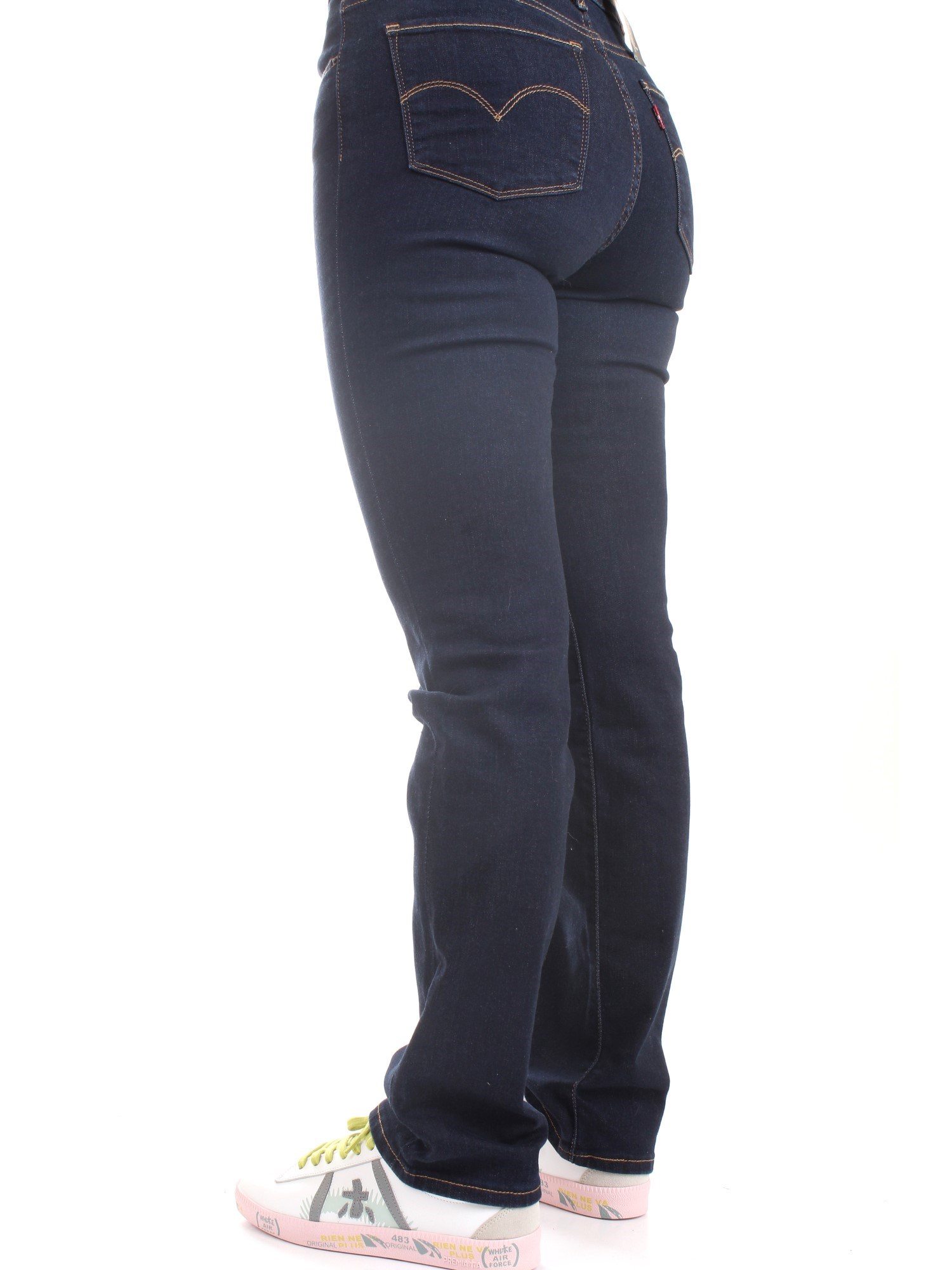 LEVI'S 18883 Dark blue Clothing Woman Jeans LEVI'S 18883 Dark blue Clothing Woman Jeans