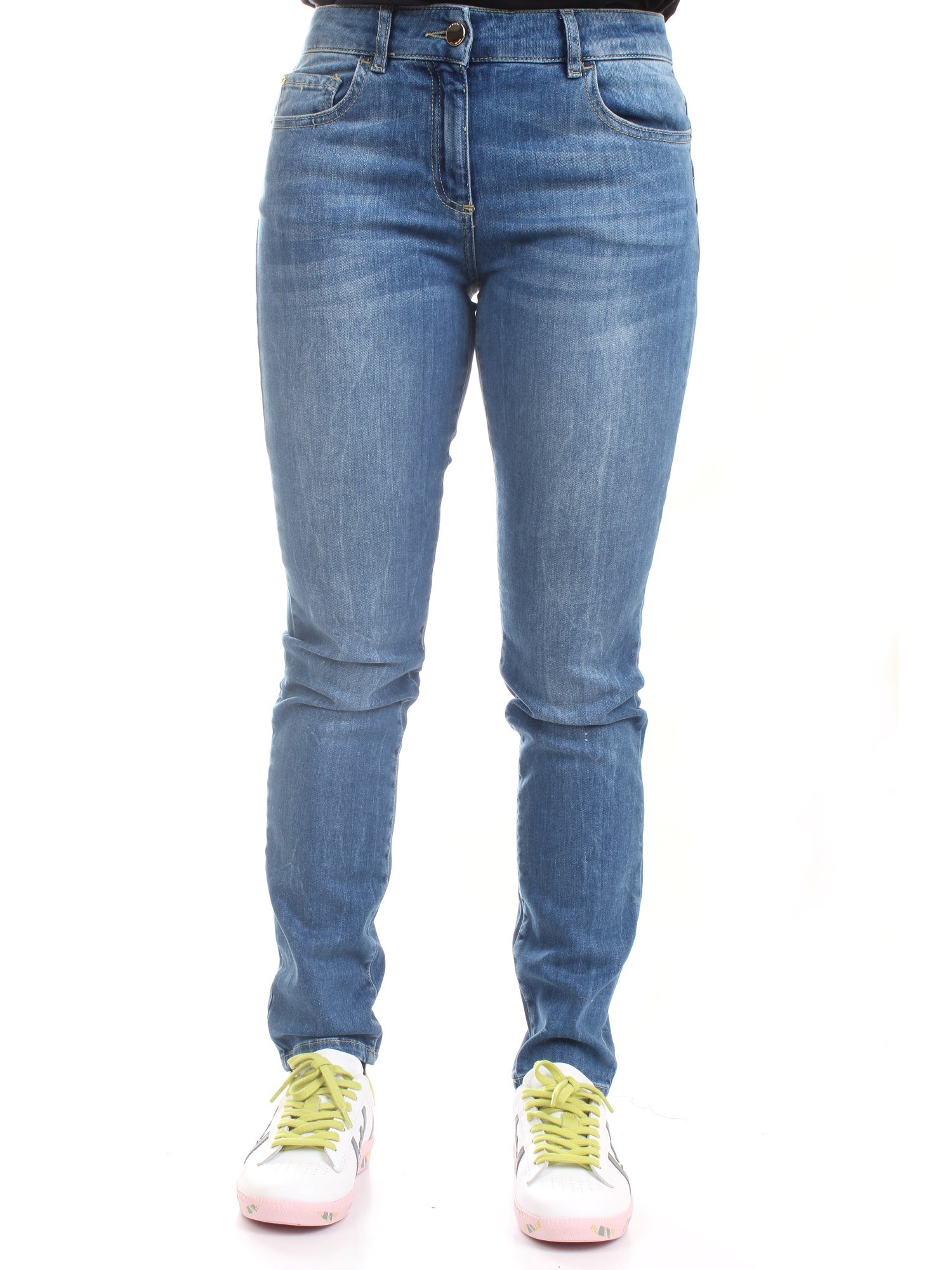NENETTE 33TJ SERRAT Medium blue Clothing Woman Jeans NENETTE 33TJ SERRAT Medium blue Clothing Woman Jeans