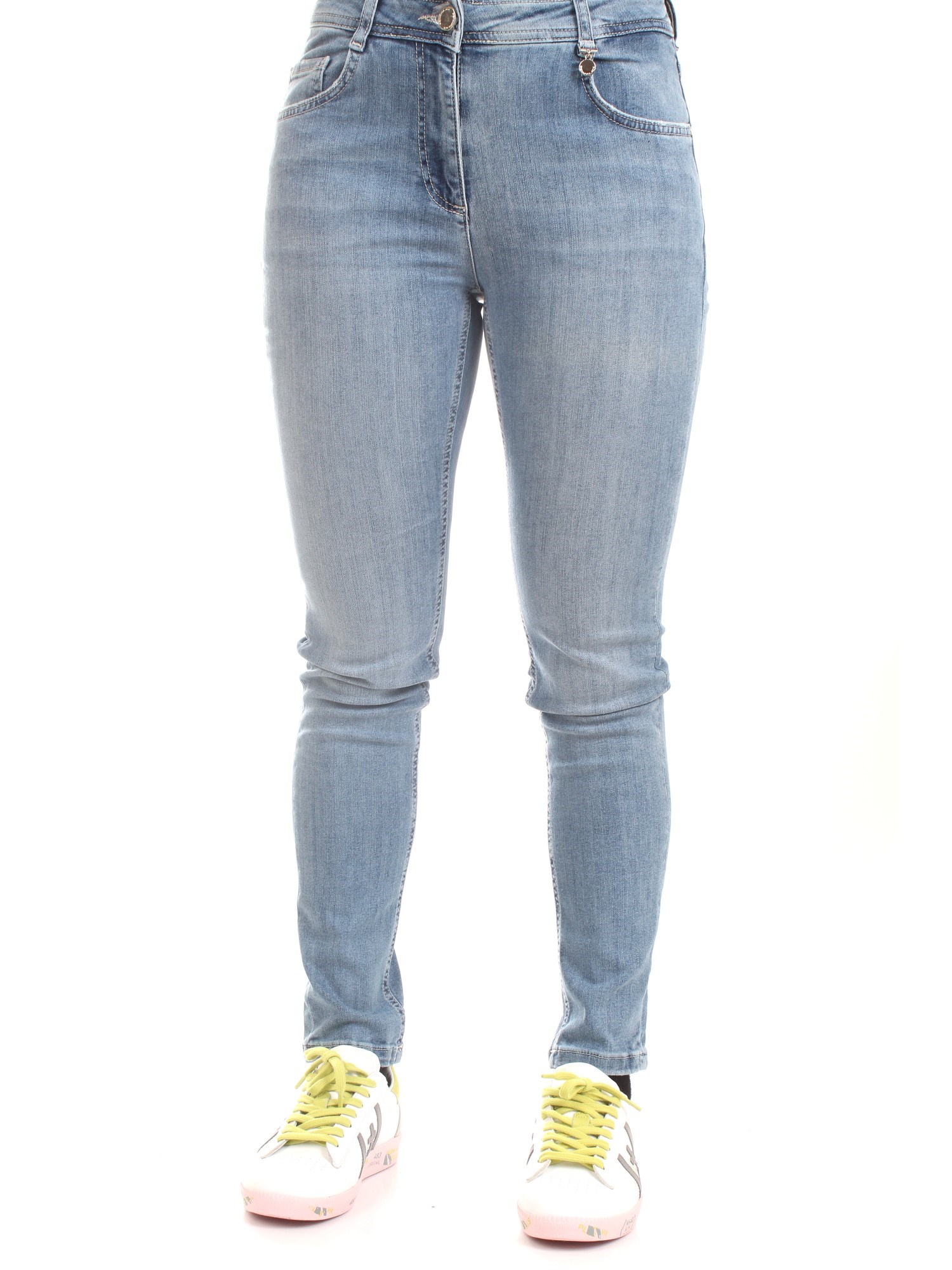PENNYBLACK OTTETTO Light blue Clothing Woman Jeans PENNYBLACK OTTETTO Light blue Clothing Woman Jeans