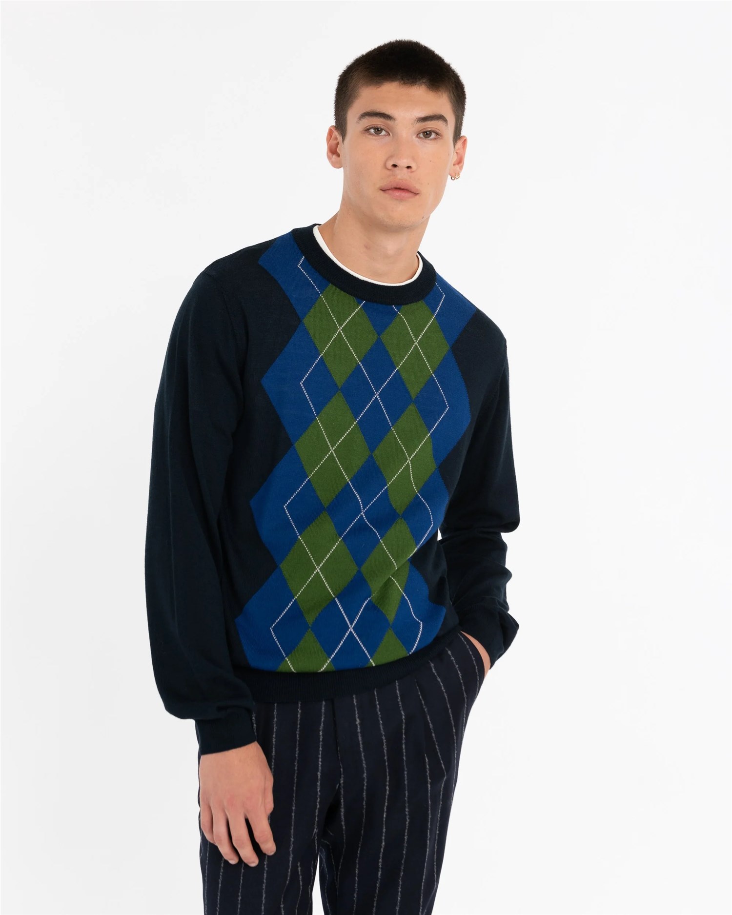 MANUEL RITZ 3732M532_243856 Blu Abbigliamento Uomo Maglia MANUEL RITZ 3732M532_243856 Blu Abbigliamento Uomo Maglia