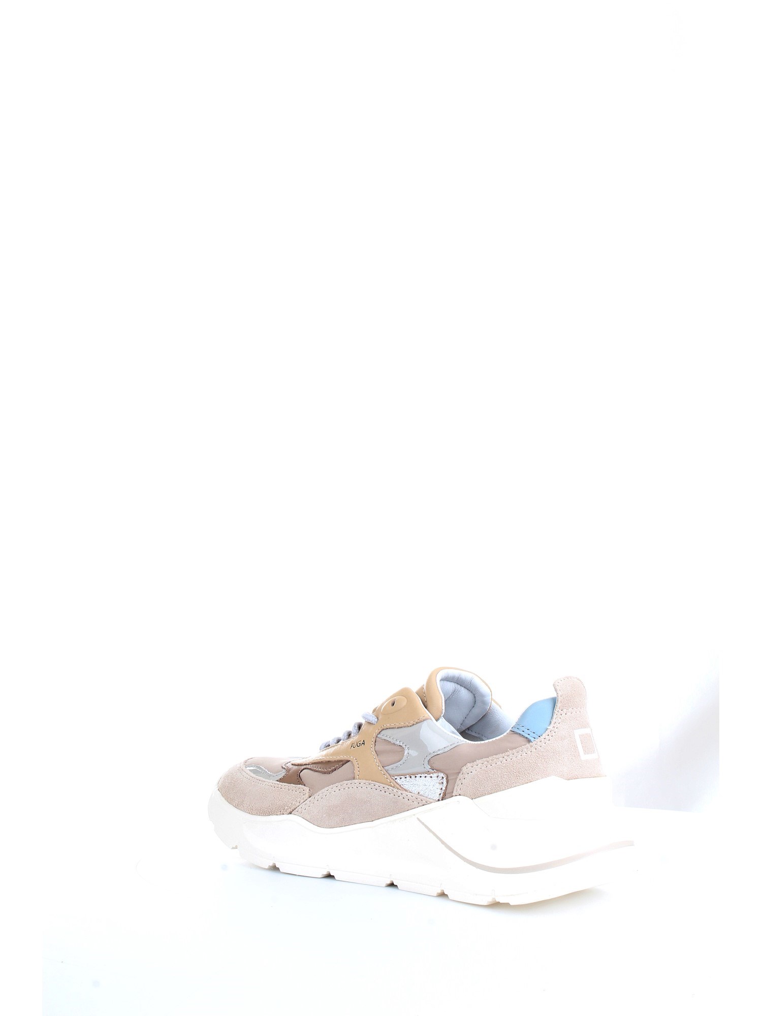 D.A.T.E. W371-FG-NY Beige Shoes Woman Sneakers D.A.T.E. W371-FG-NY Beige Shoes Woman Sneakers