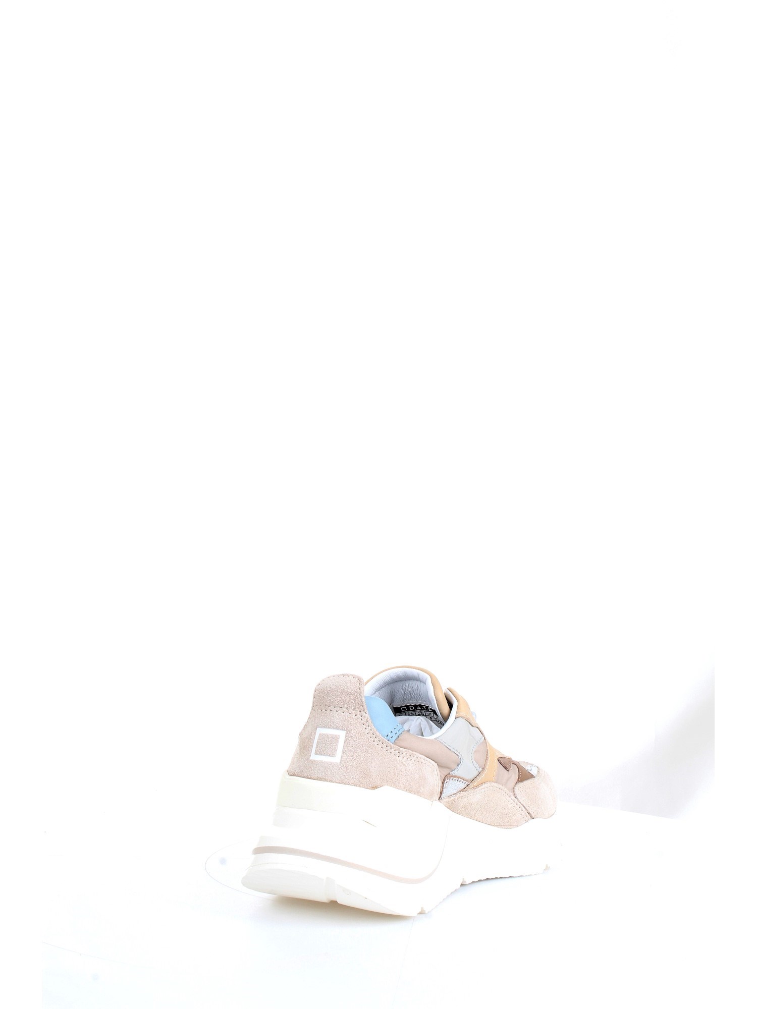 D.A.T.E. W371-FG-NY Beige Shoes Woman Sneakers D.A.T.E. W371-FG-NY Beige Shoes Woman Sneakers
