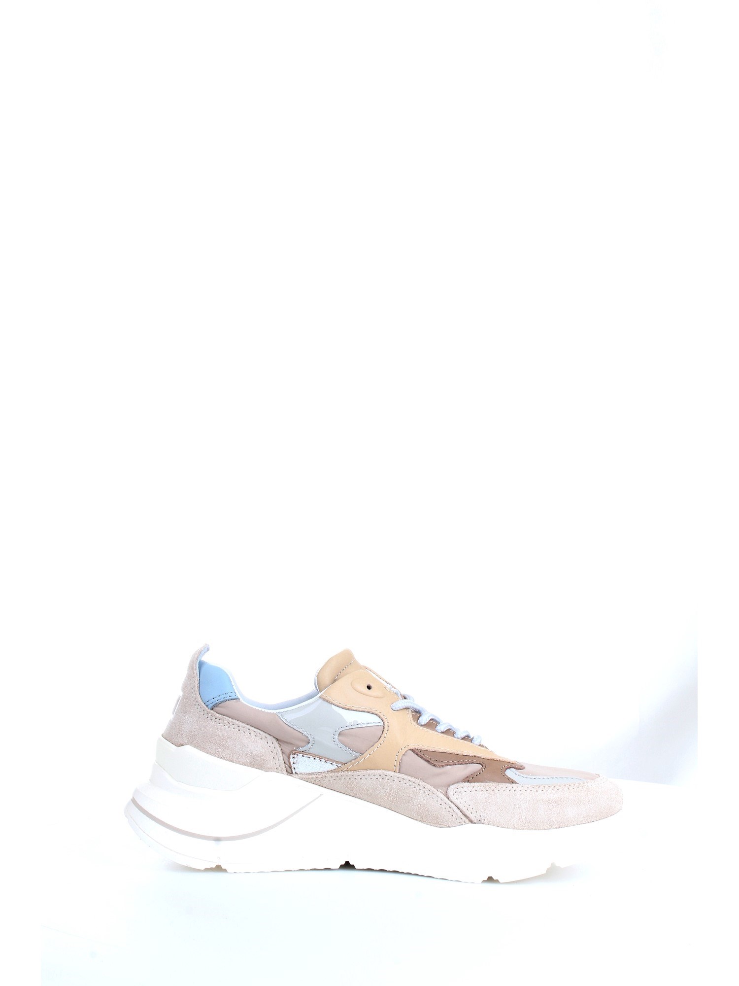 D.A.T.E. W371-FG-NY Beige Shoes Woman Sneakers D.A.T.E. W371-FG-NY Beige Shoes Woman Sneakers