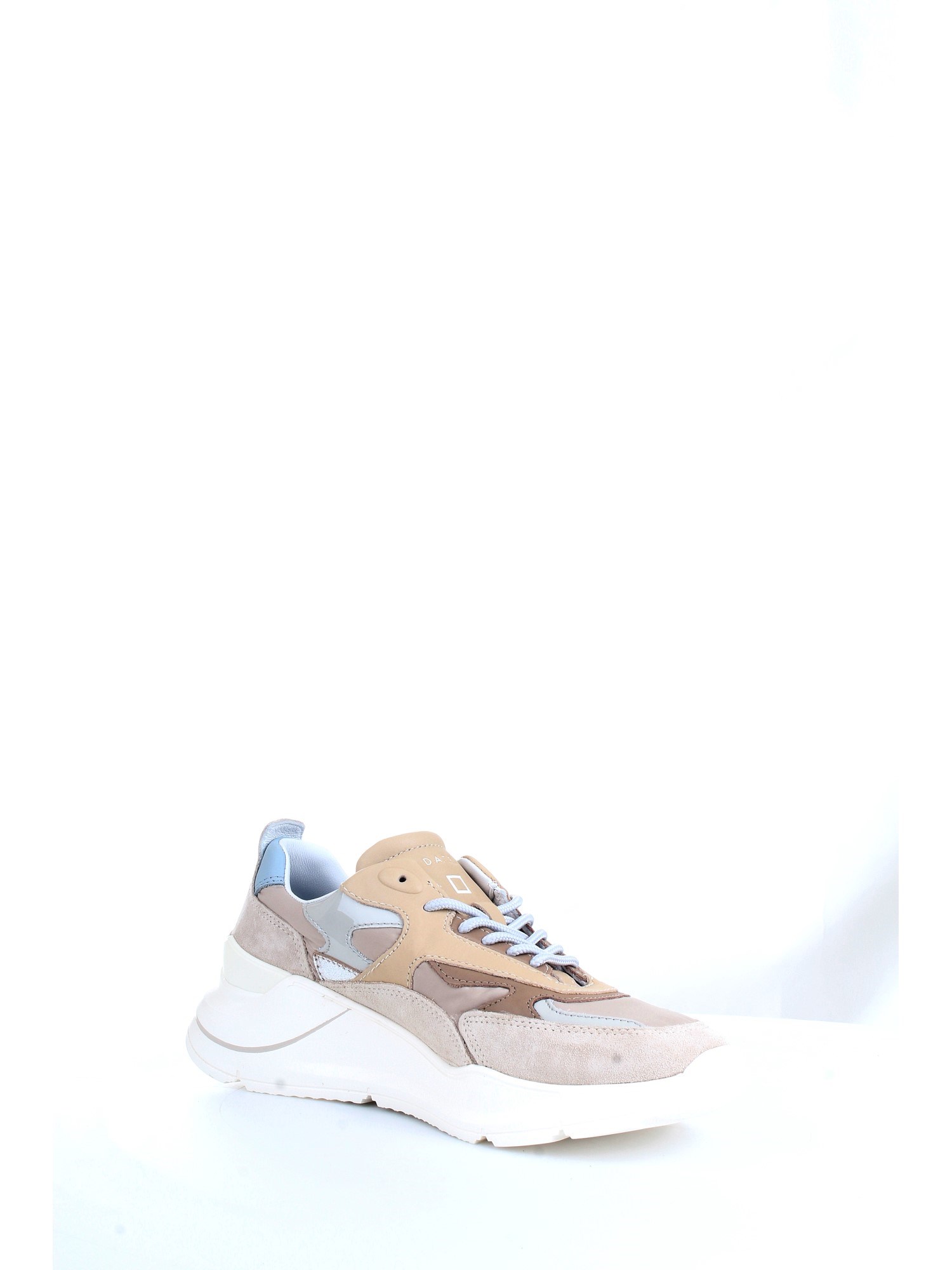 D.A.T.E. W371-FG-NY Beige Shoes Woman Sneakers D.A.T.E. W371-FG-NY Beige Shoes Woman Sneakers