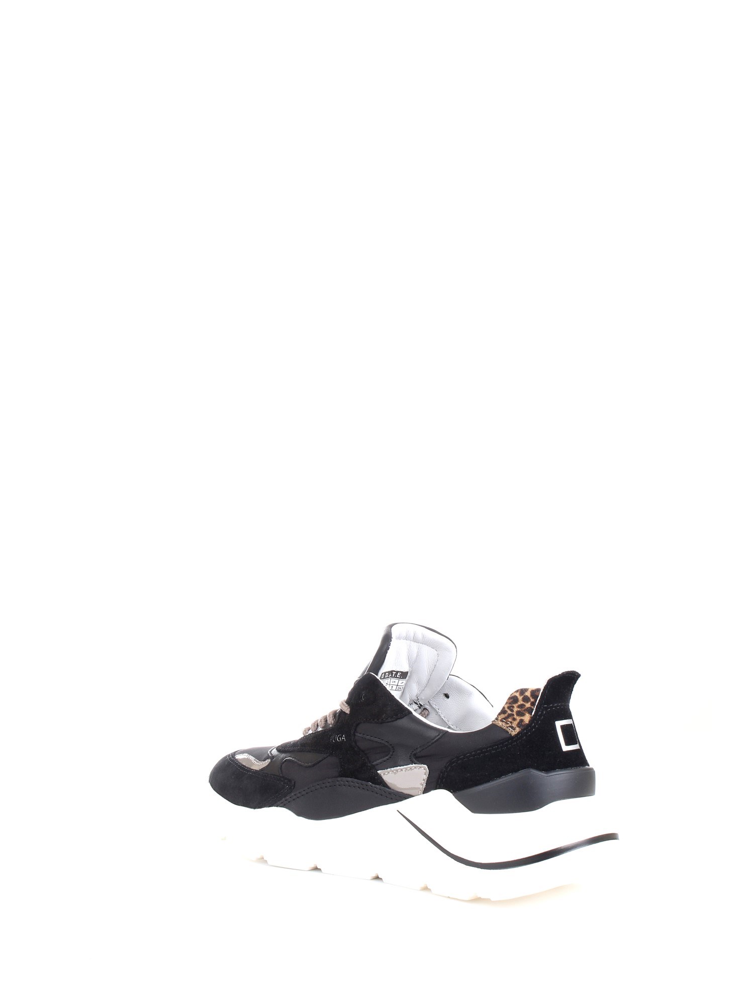 D.A.T.E. W371-FG-NY Black Shoes Woman Sneakers D.A.T.E. W371-FG-NY Black Shoes Woman Sneakers