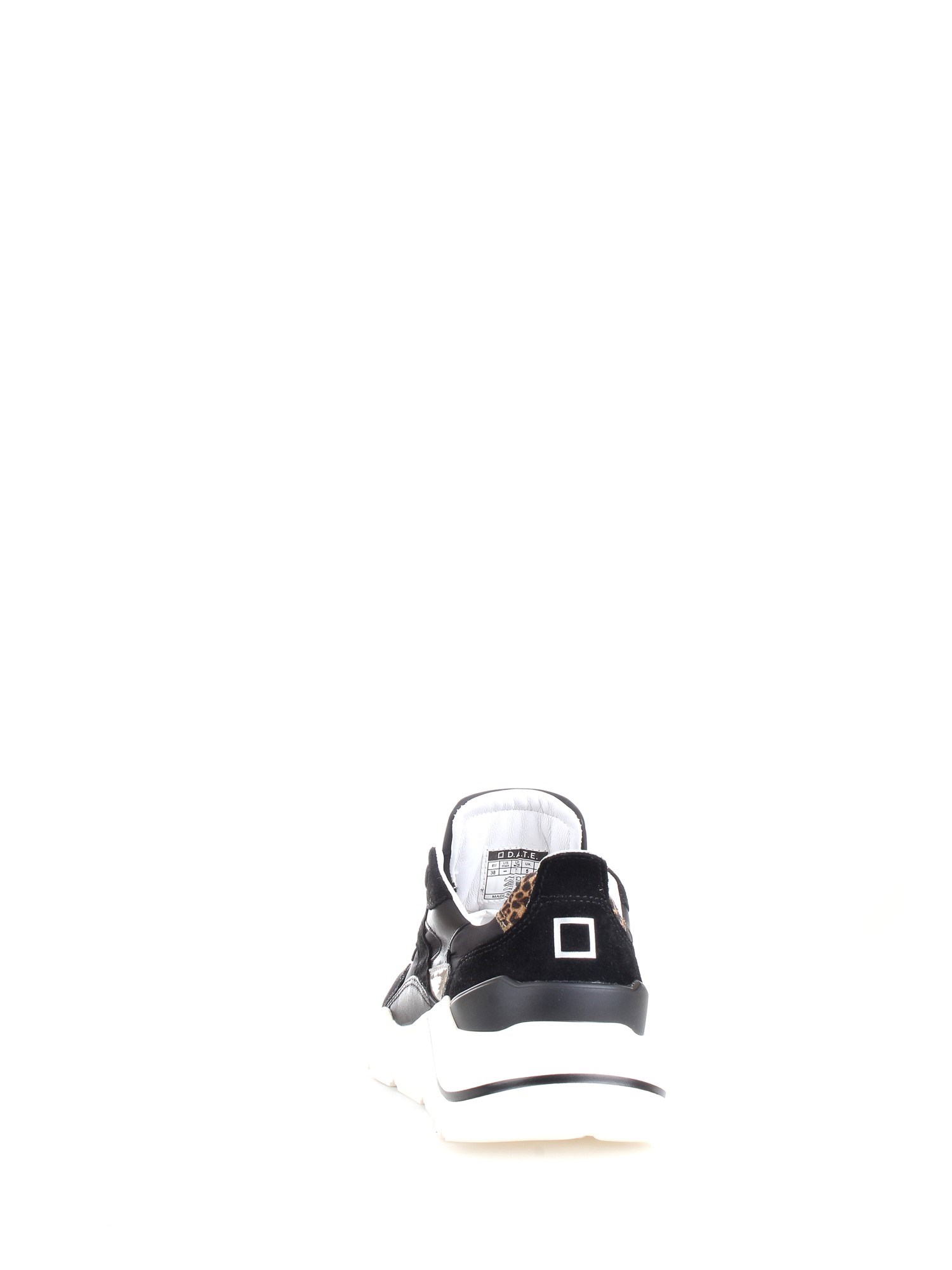 D.A.T.E. W371-FG-NY Black Shoes Woman Sneakers D.A.T.E. W371-FG-NY Black Shoes Woman Sneakers