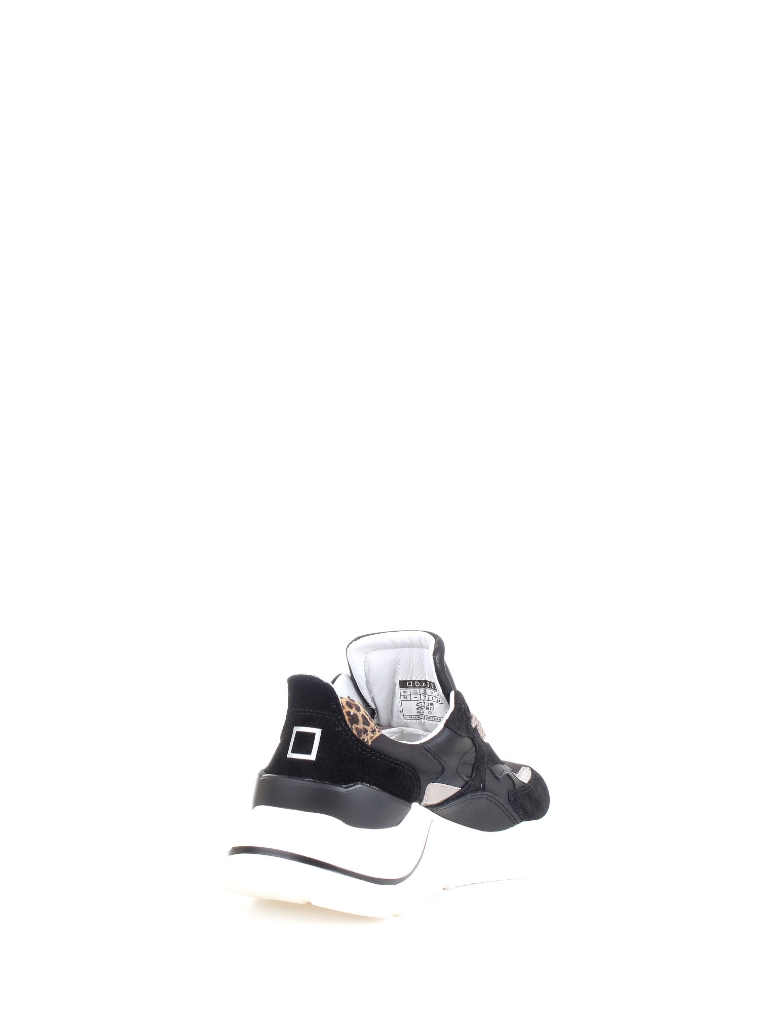 D.A.T.E. W371-FG-NY Black Shoes Woman Sneakers D.A.T.E. W371-FG-NY Black Shoes Woman Sneakers