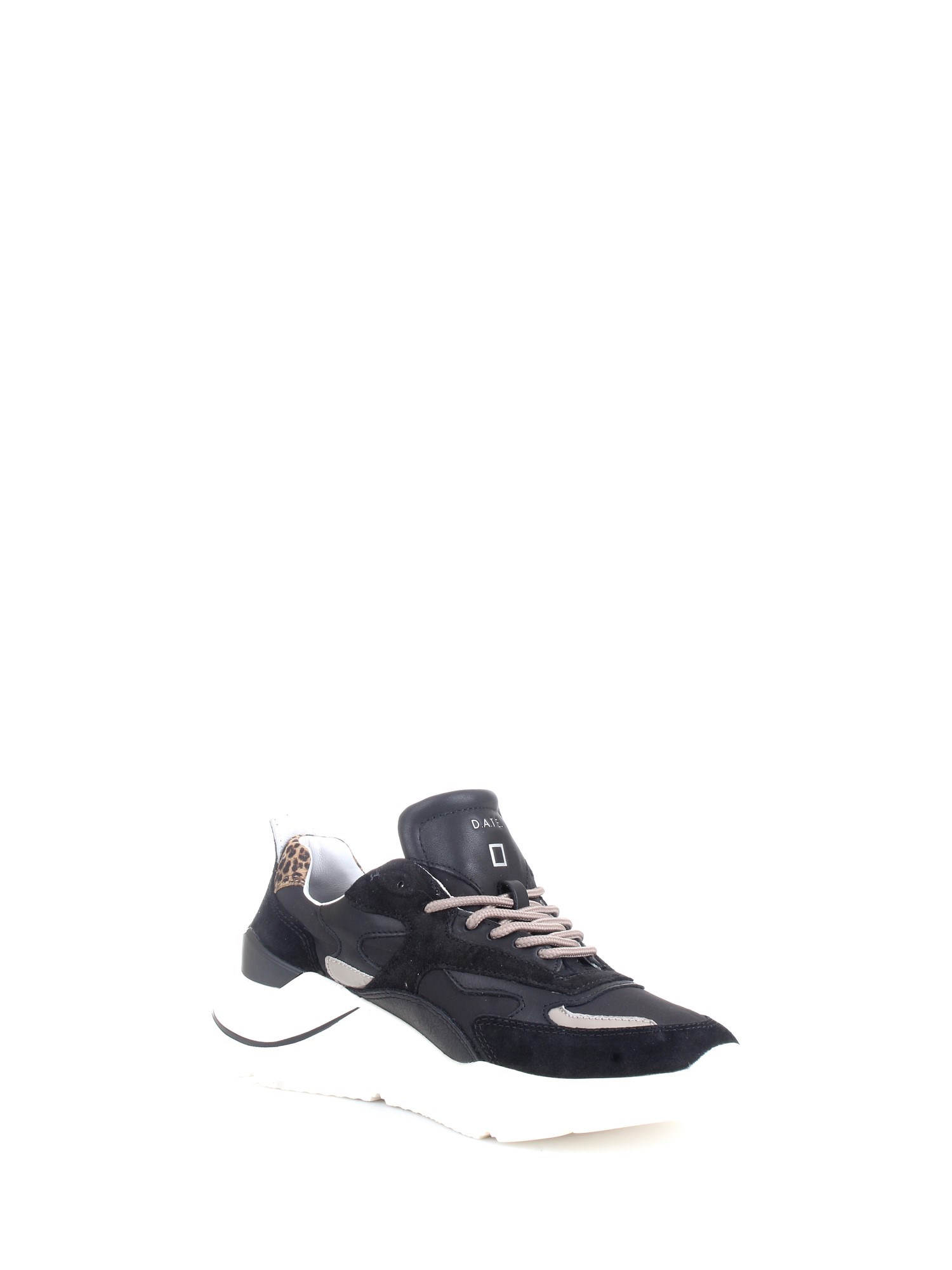 D.A.T.E. W371-FG-NY Black Shoes Woman Sneakers D.A.T.E. W371-FG-NY Black Shoes Woman Sneakers