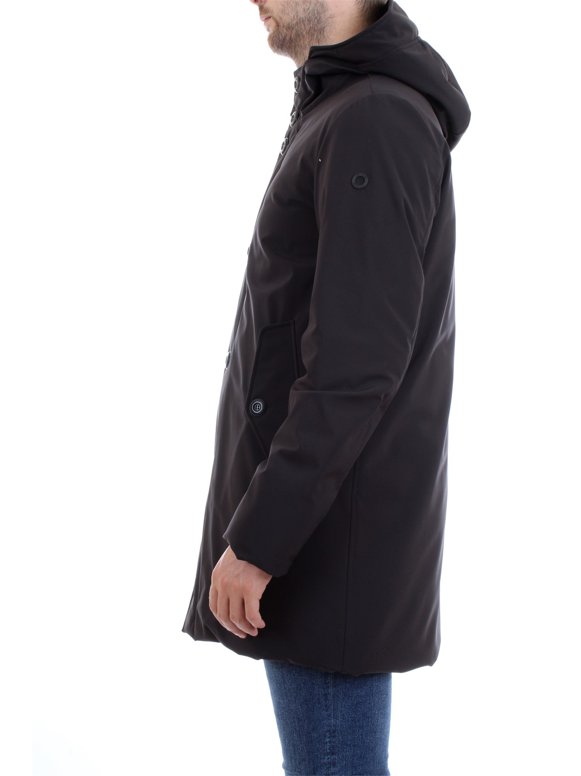 Up To Be HAVELOCK AG Black Clothing Man Jacket Up To Be HAVELOCK AG Black Clothing Man Jacket