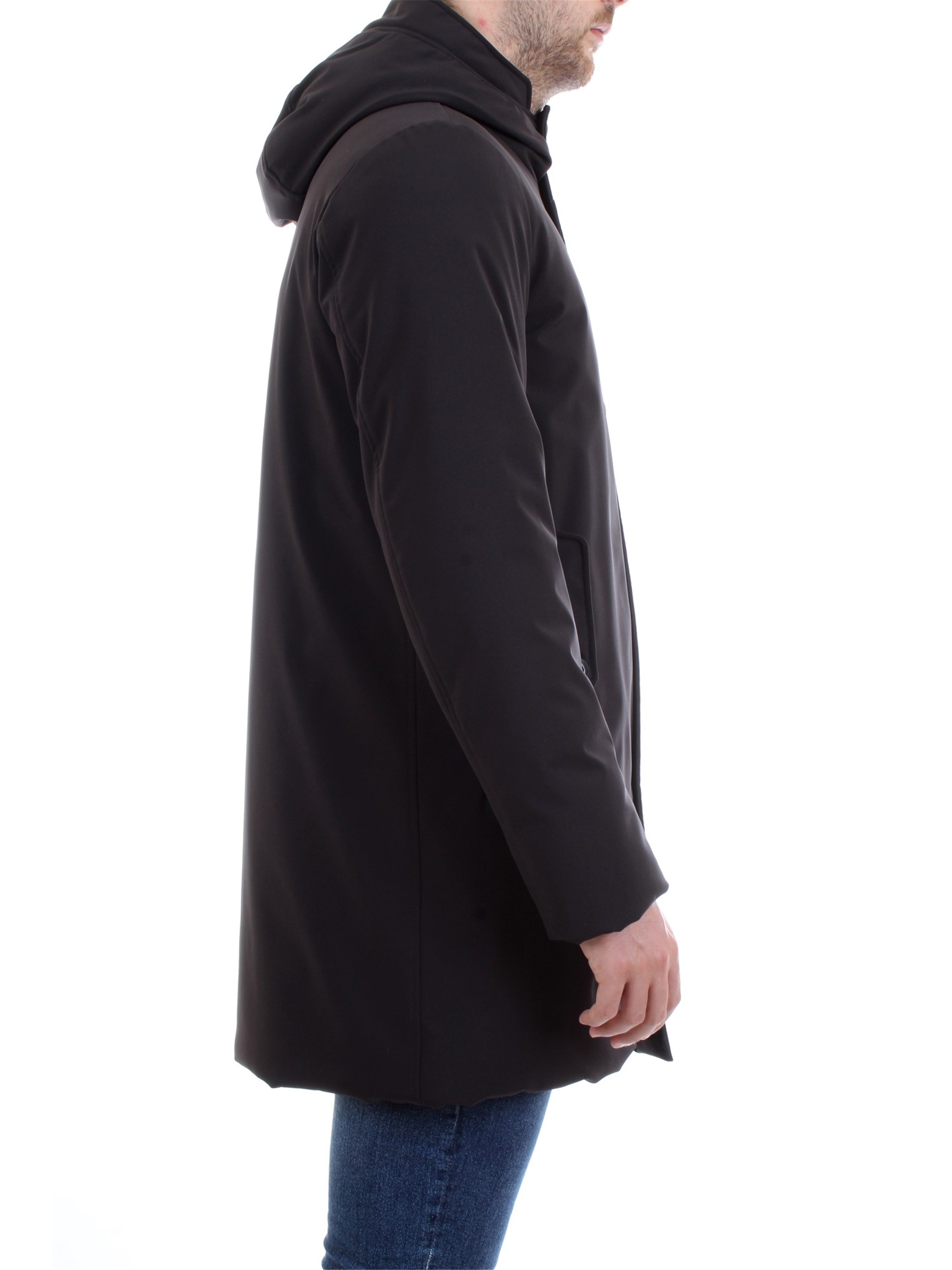 Up To Be HAVELOCK AG Black Clothing Man Jacket Up To Be HAVELOCK AG Black Clothing Man Jacket