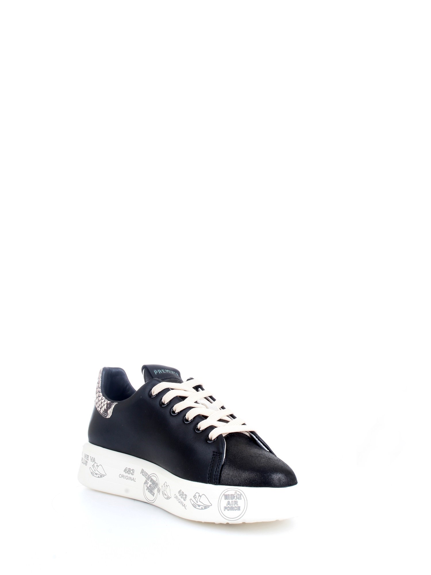 PREMIATA 5987 Black Shoes Woman Sneakers PREMIATA 5987 Black Shoes Woman Sneakers
