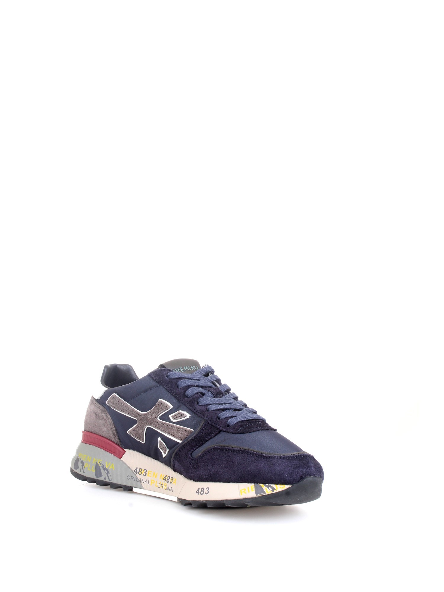 PREMIATA 5889 Blue Shoes Man Sneakers PREMIATA 5889 Blue Shoes Man Sneakers