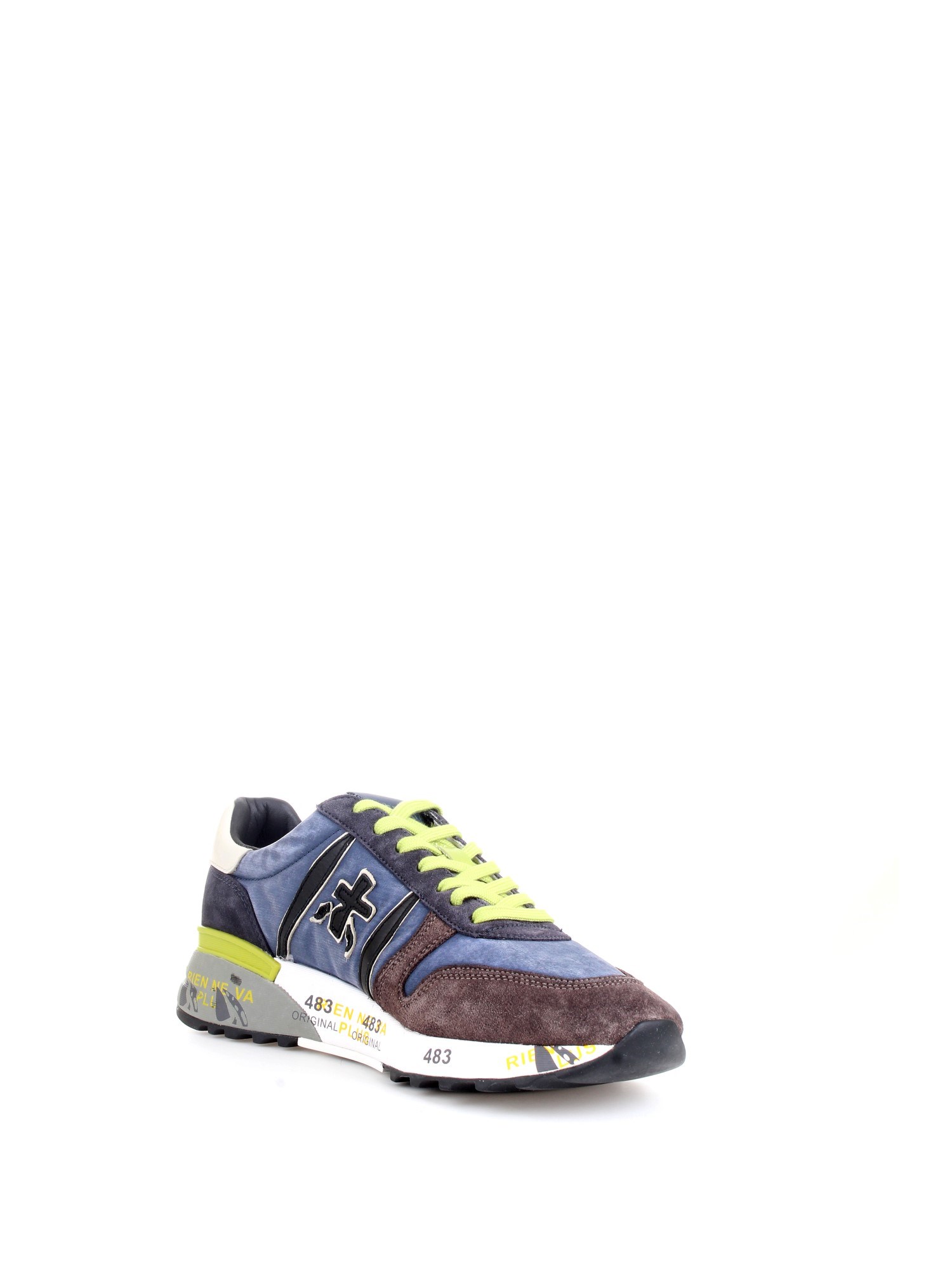 PREMIATA 5898 Blue Shoes Man Sneakers PREMIATA 5898 Blue Shoes Man Sneakers