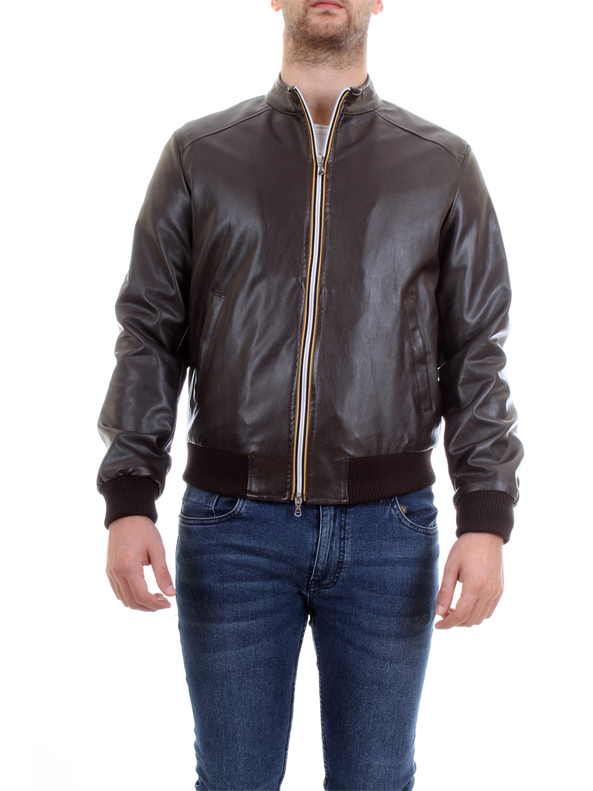 MANUEL RITZ 2532H8500L 183904 Brown Clothing Man Jacket MANUEL RITZ 2532H8500L 183904 Brown Clothing Man Jacket