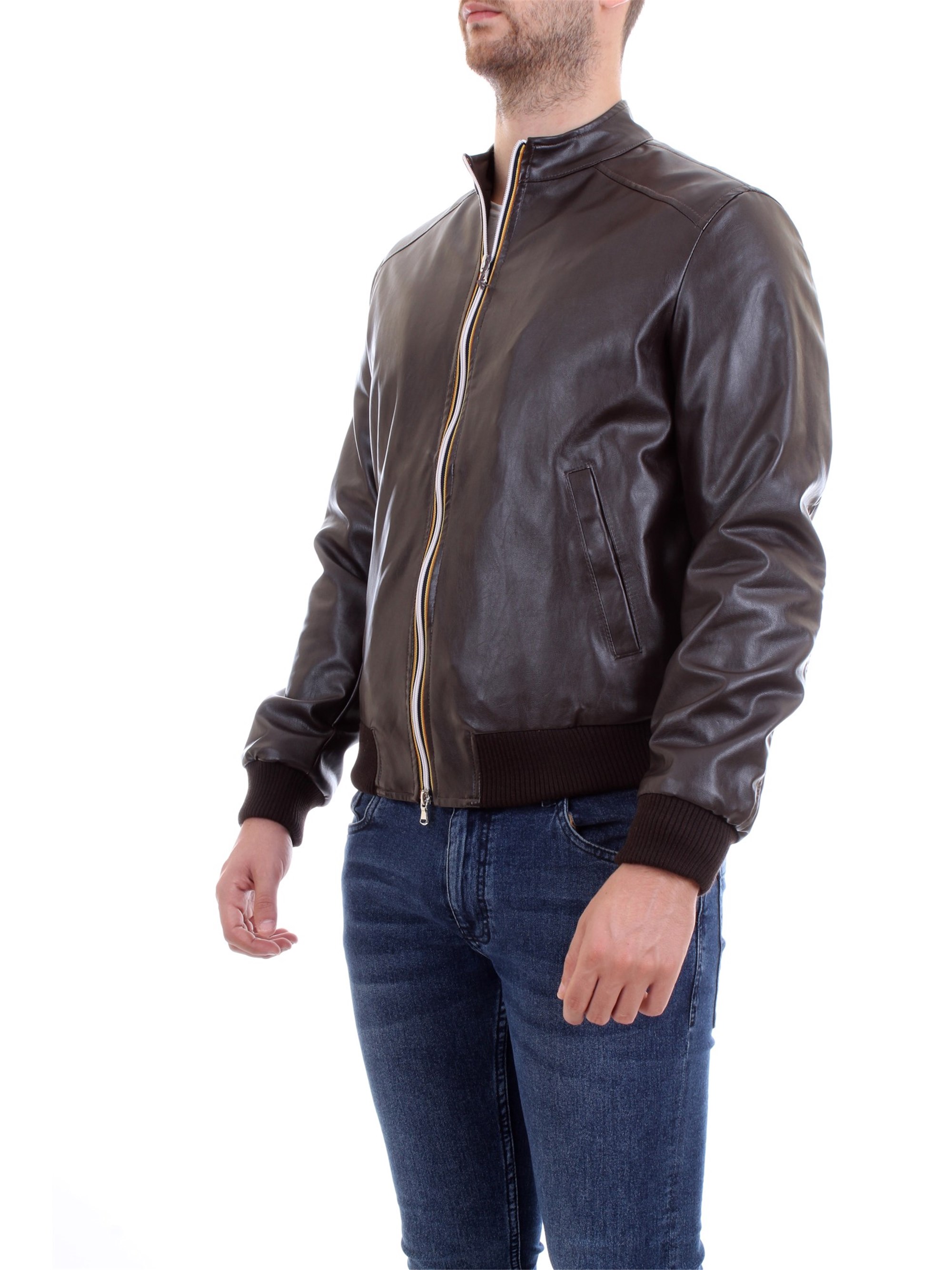 MANUEL RITZ 2532H8500L 183904 Brown Clothing Man Jacket MANUEL RITZ 2532H8500L 183904 Brown Clothing Man Jacket