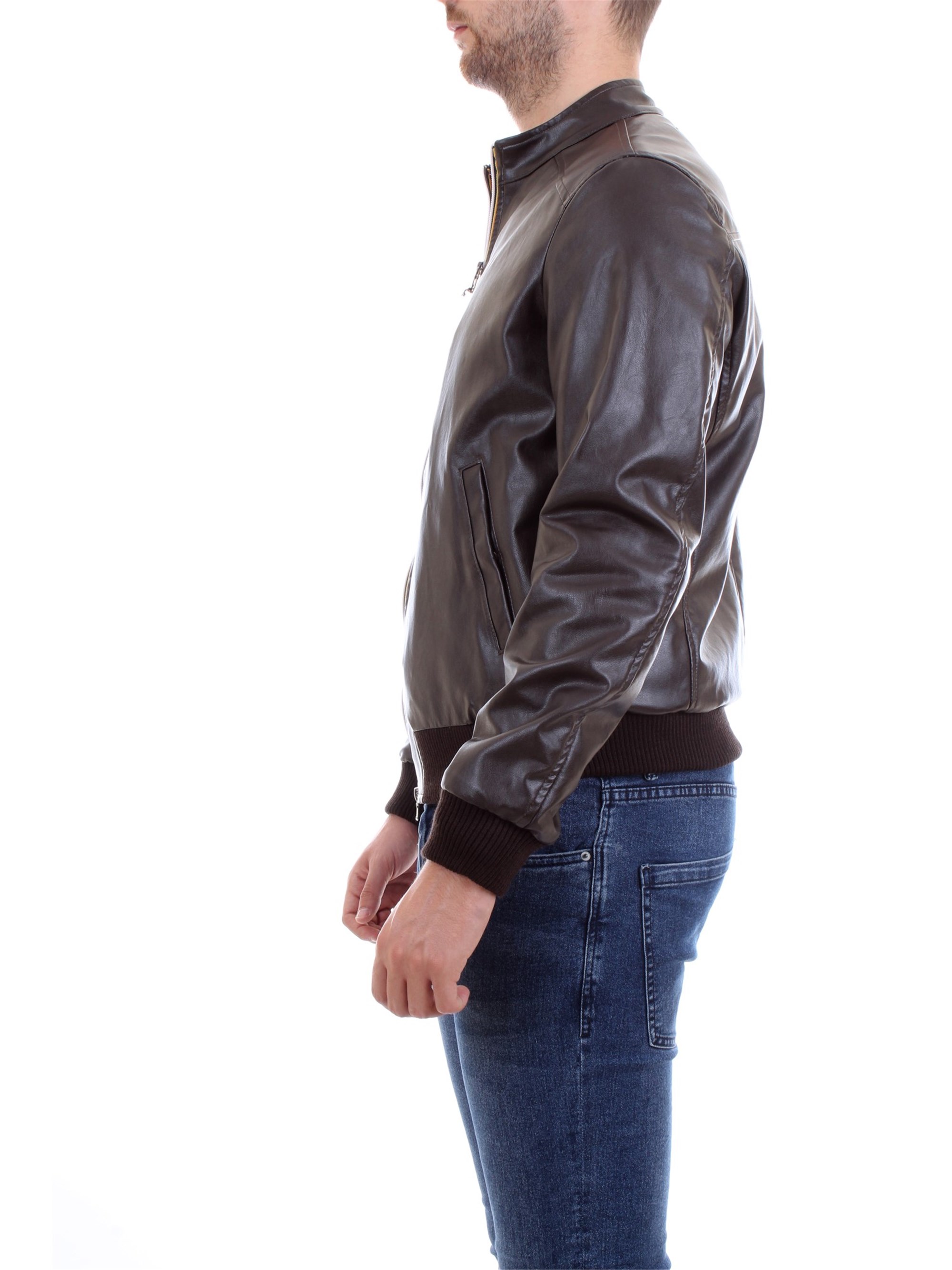MANUEL RITZ 2532H8500L 183904 Brown Clothing Man Jacket MANUEL RITZ 2532H8500L 183904 Brown Clothing Man Jacket