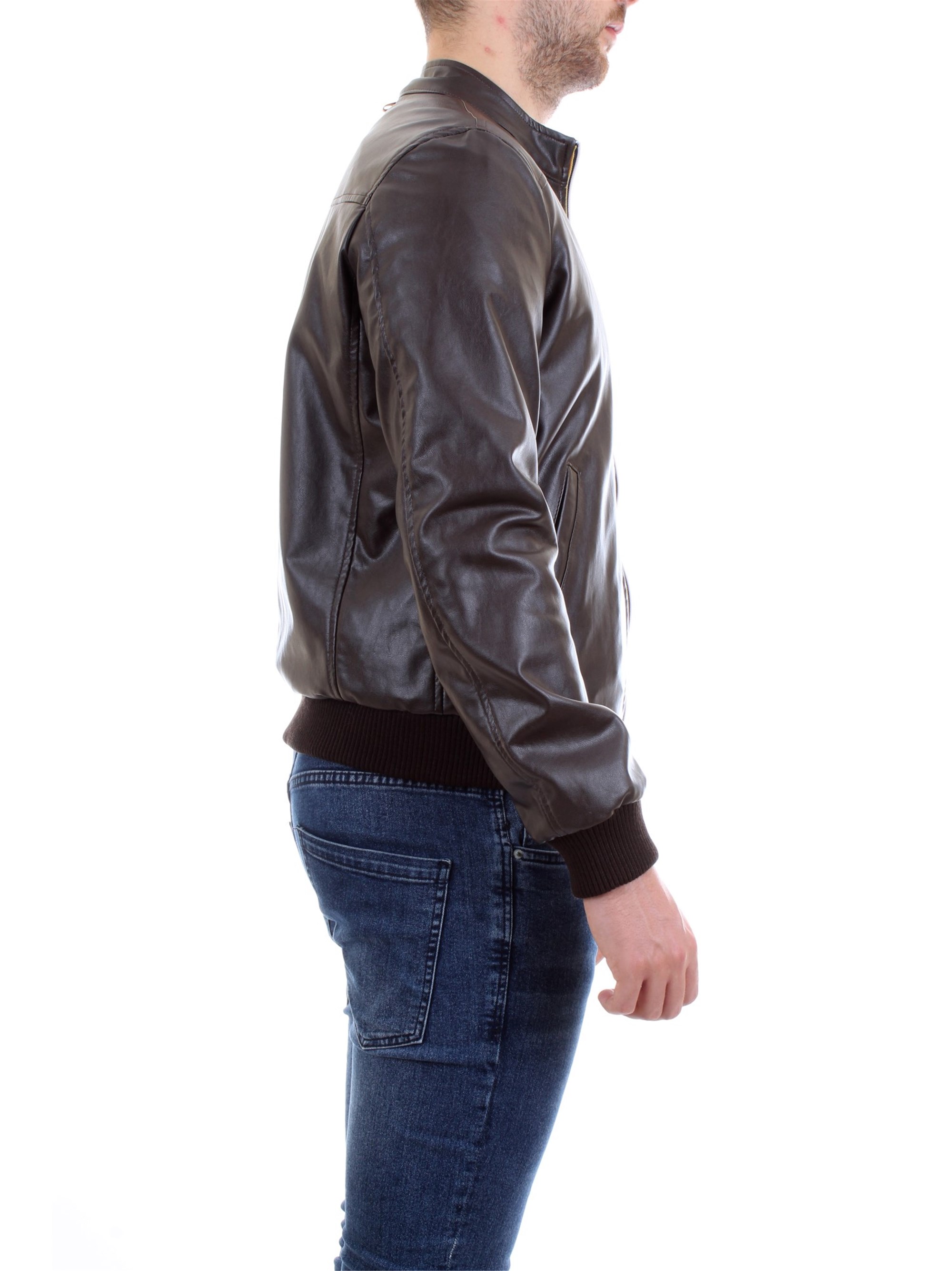 MANUEL RITZ 2532H8500L 183904 Brown Clothing Man Jacket MANUEL RITZ 2532H8500L 183904 Brown Clothing Man Jacket