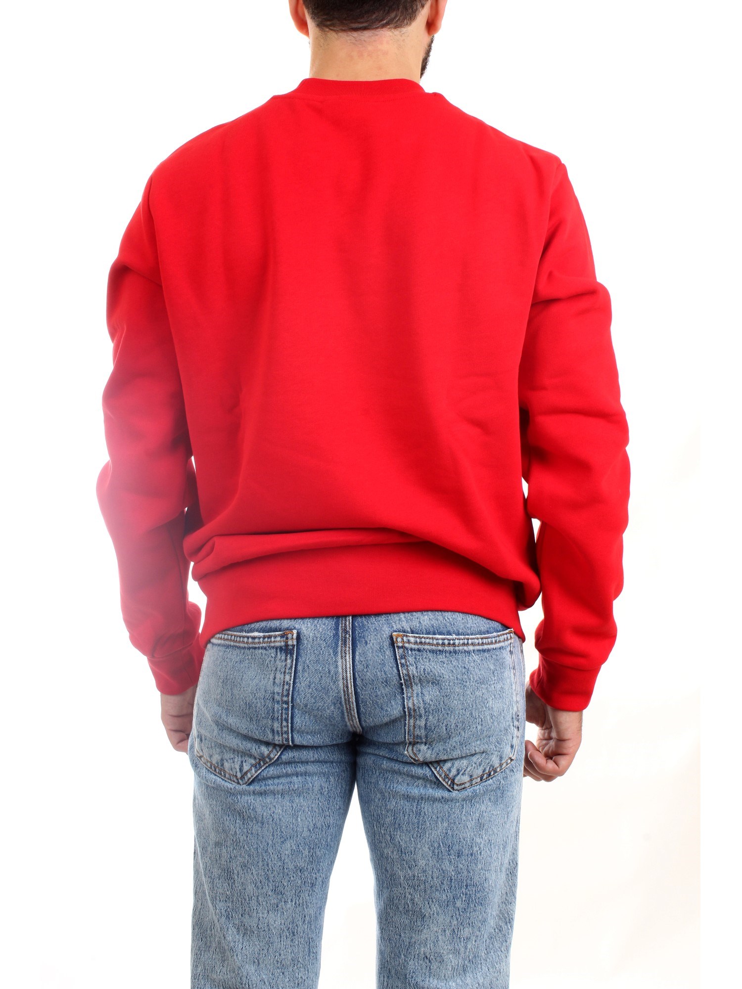 Lacoste SH9608 00 Red Clothing Unisex Sweater Lacoste SH9608 00 Red Clothing Unisex Sweater