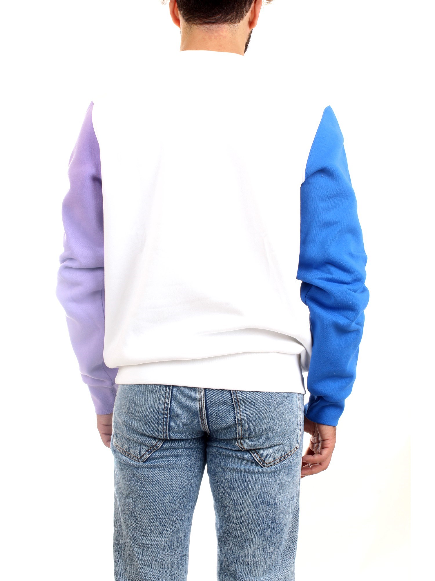 Lacoste SH9615 00 White Clothing Unisex Sweater Lacoste SH9615 00 White Clothing Unisex Sweater