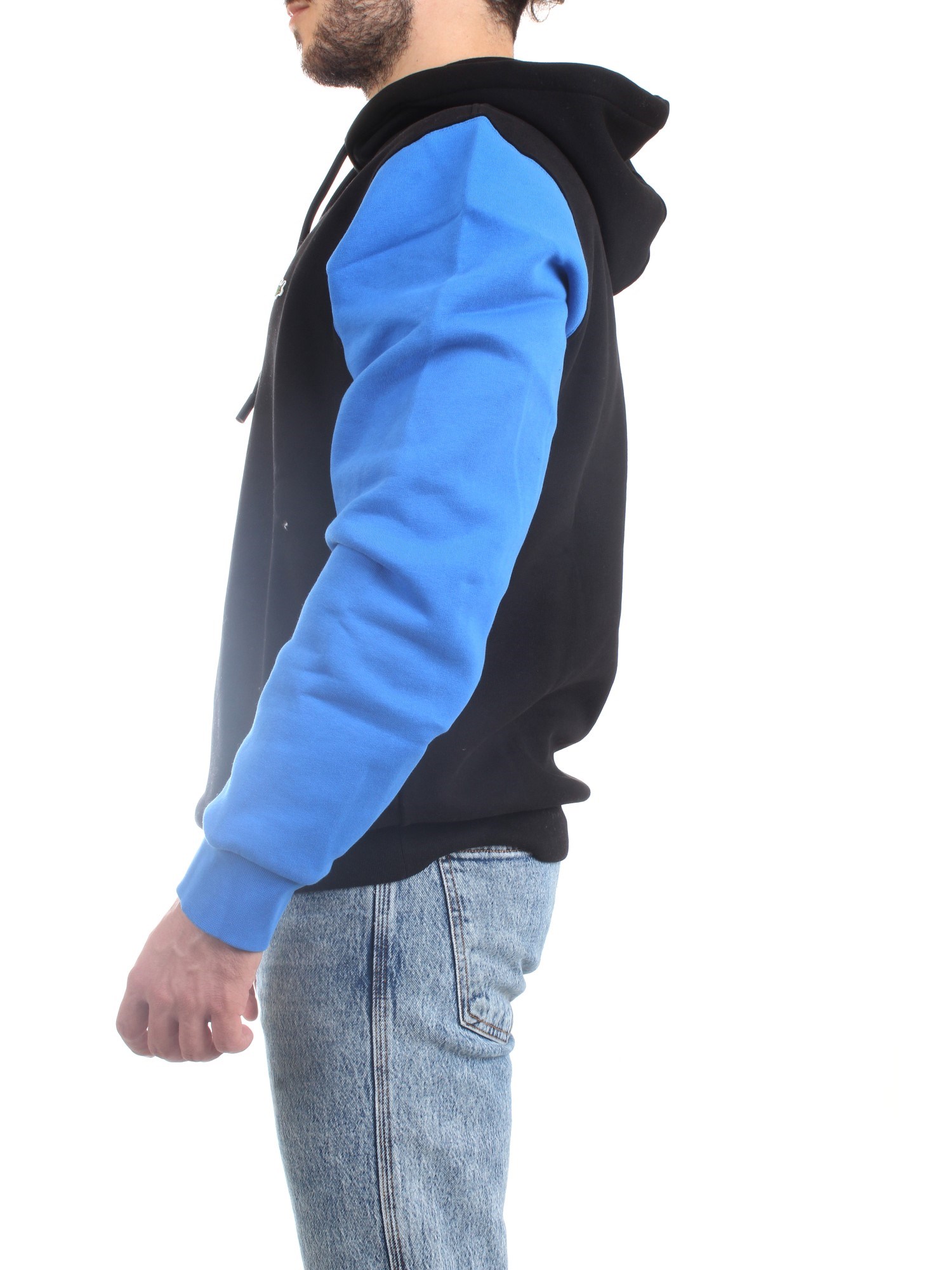 Lacoste SH9620 00 Nero Abbigliamento Unisex Felpa Lacoste SH9620 00 Nero Abbigliamento Unisex Felpa