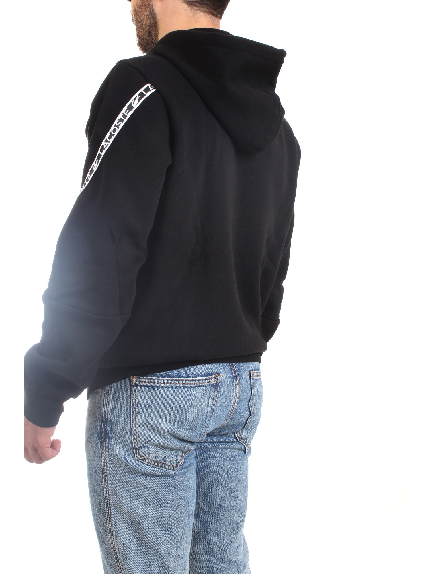 Lacoste SH9885 00 Black Clothing Unisex Sweater Lacoste SH9885 00 Black Clothing Unisex Sweater