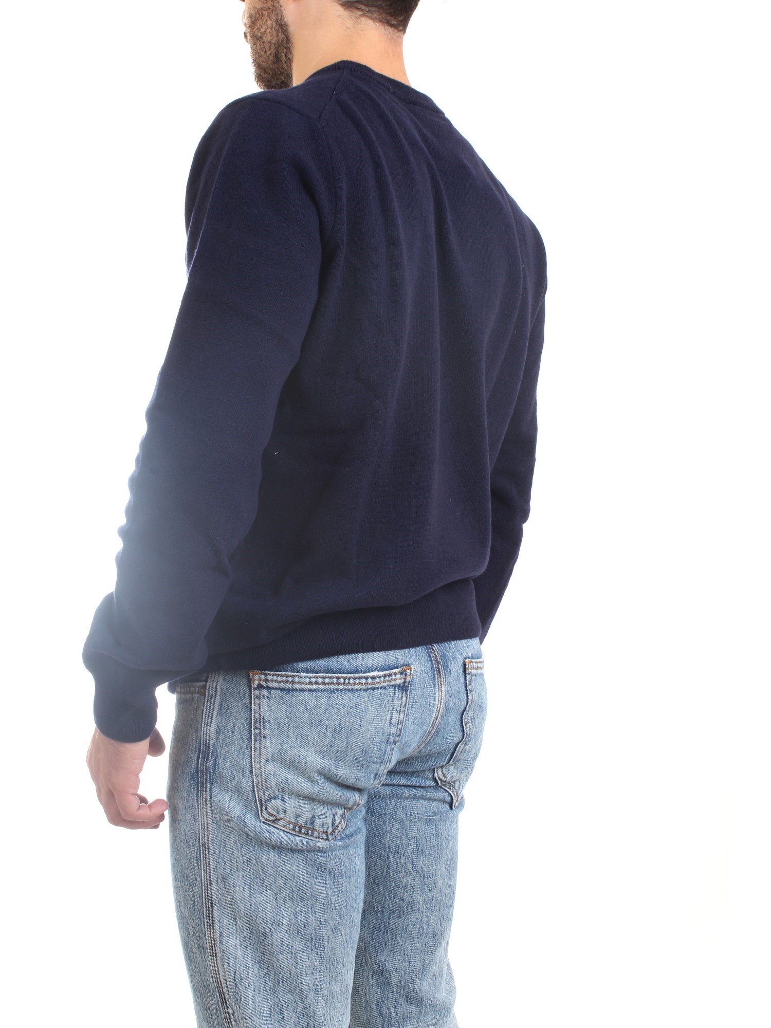 Lacoste AH3449 00 Blu Abbigliamento Uomo Maglioni Lacoste AH3449 00 Blu Abbigliamento Uomo Maglioni