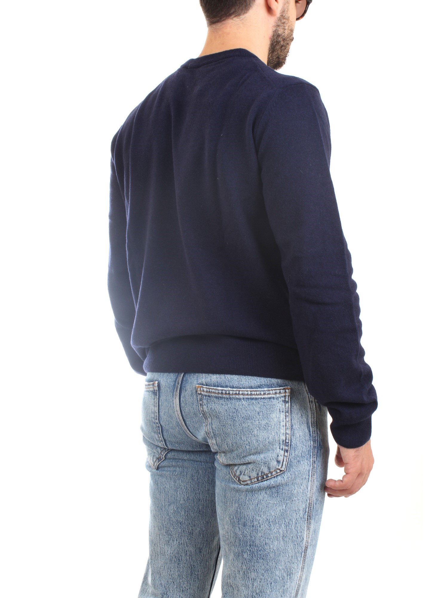 Lacoste AH3449 00 Blu Abbigliamento Uomo Maglioni Lacoste AH3449 00 Blu Abbigliamento Uomo Maglioni