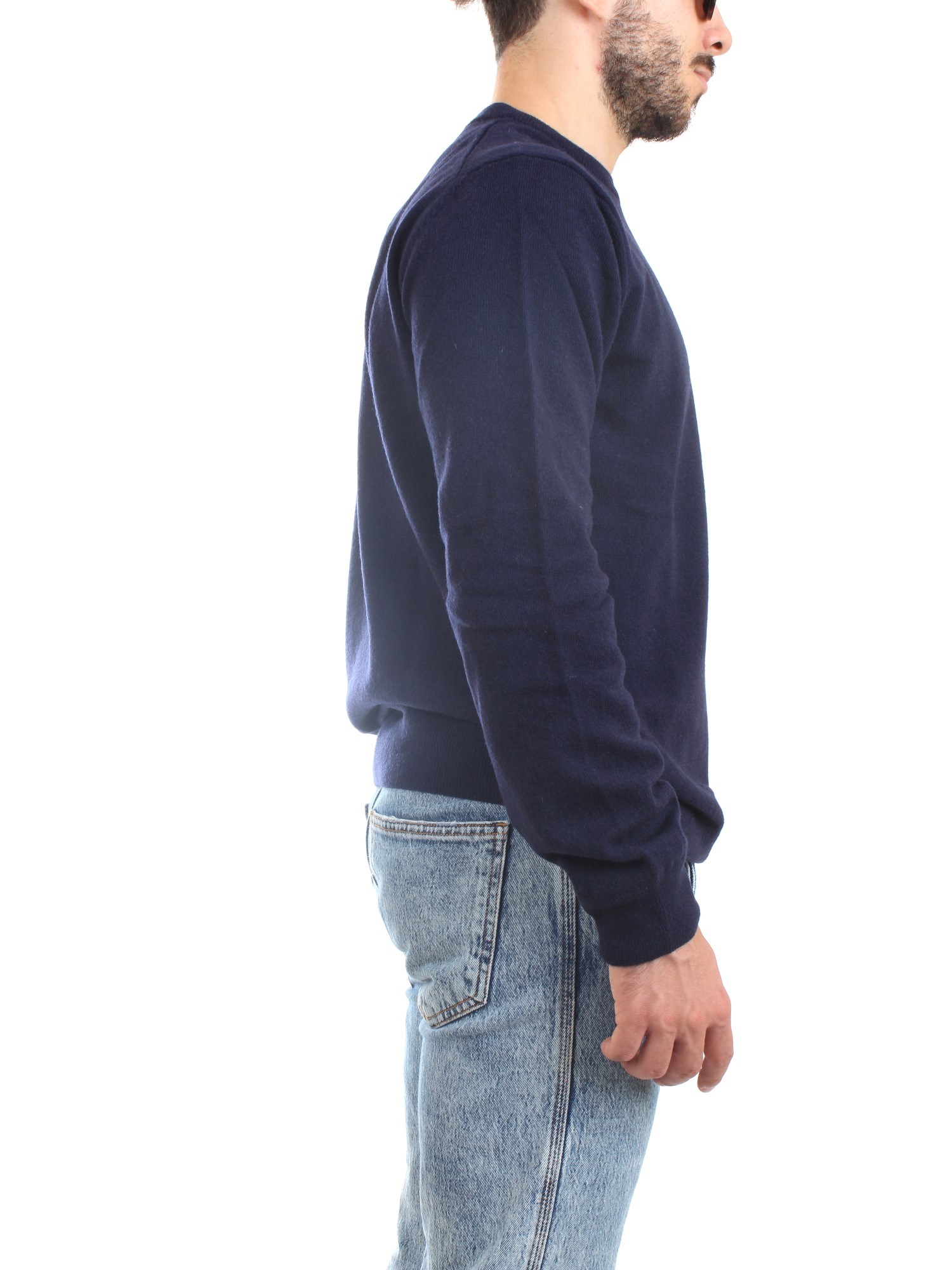Lacoste AH3449 00 Blu Abbigliamento Uomo Maglioni Lacoste AH3449 00 Blu Abbigliamento Uomo Maglioni