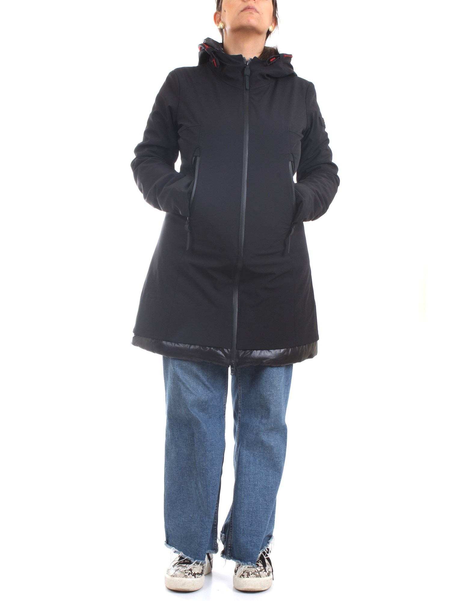 PEUTEREY PED3640 Black Clothing Woman PARKA PEUTEREY PED3640 Black Clothing Woman PARKA