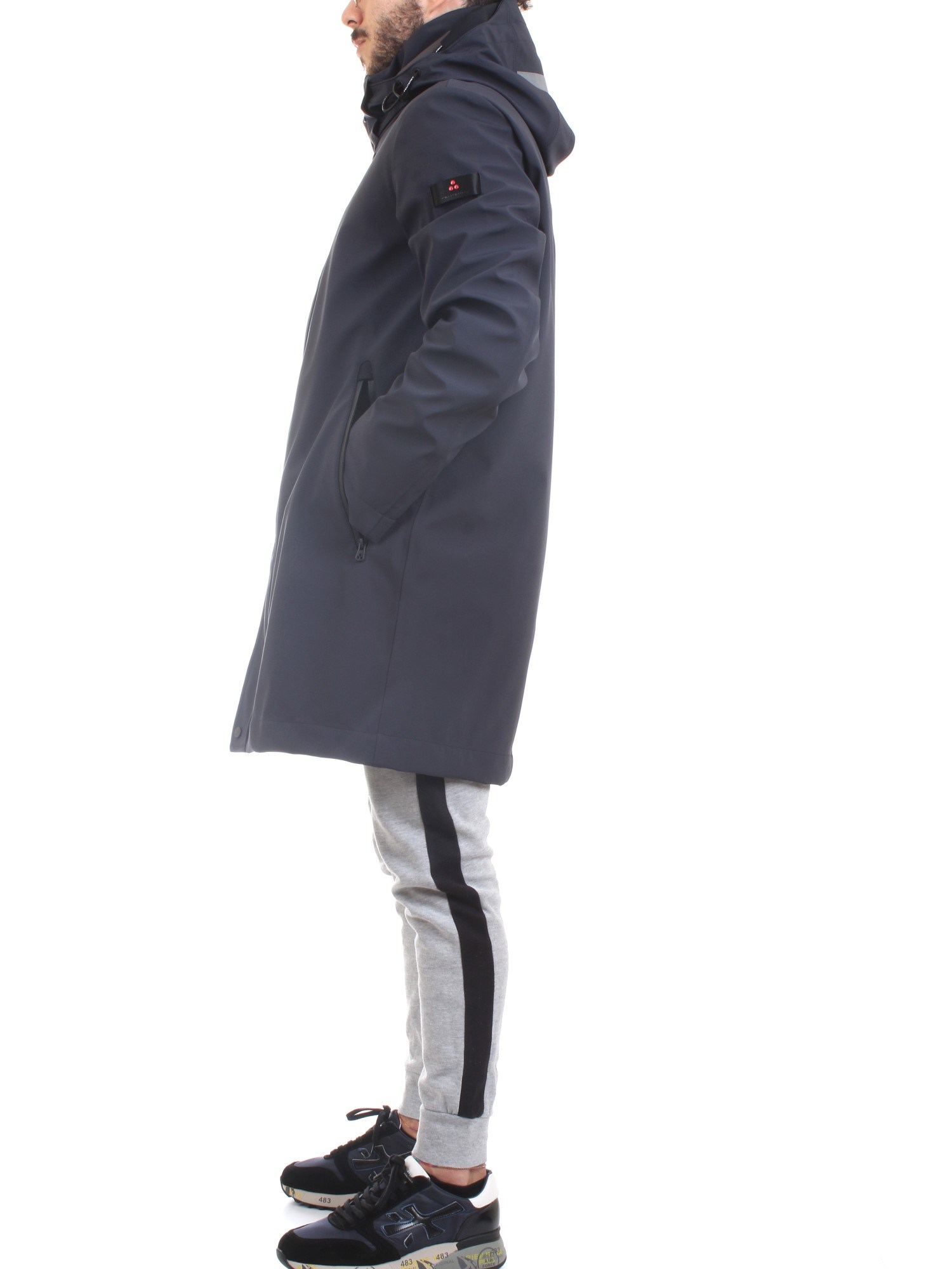 PEUTEREY PEU4365 Black Clothing Man PARKA PEUTEREY PEU4365 Black Clothing Man PARKA