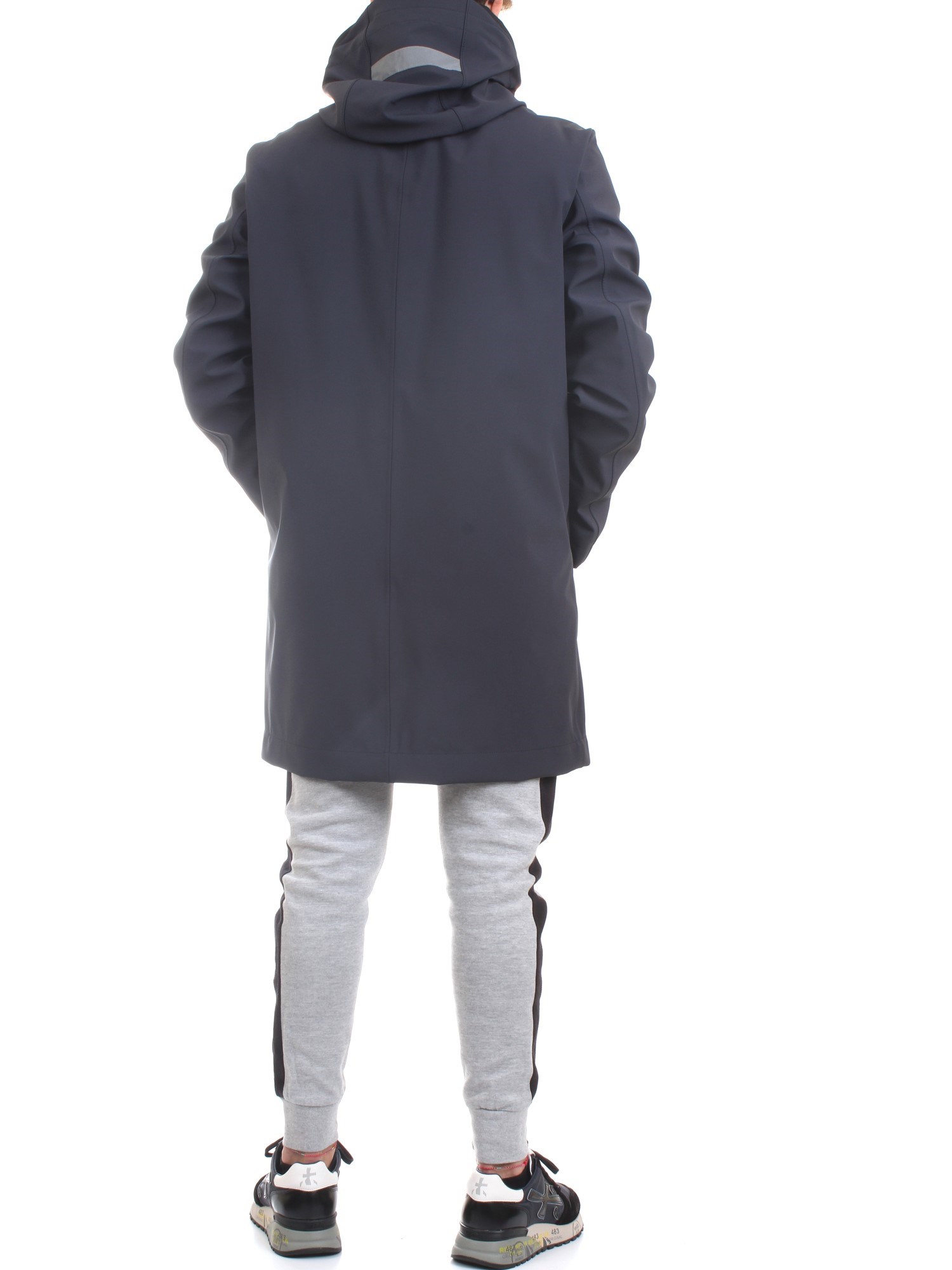 PEUTEREY PEU4365 Black Clothing Man PARKA PEUTEREY PEU4365 Black Clothing Man PARKA