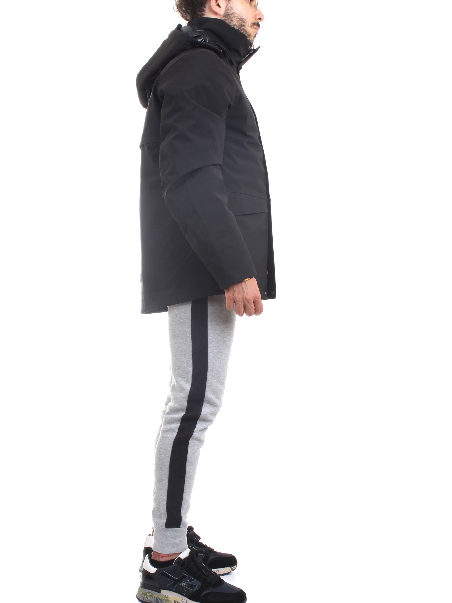 K-WAY K41279W Black Clothing Man PARKA K-WAY K41279W Black Clothing Man PARKA