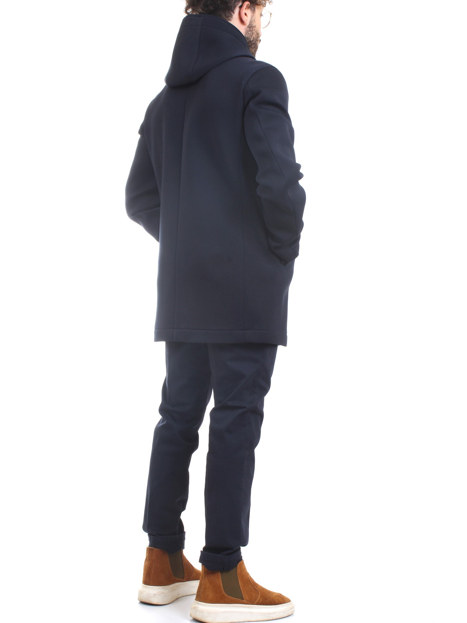 MANUEL RITZ 3332H5016 Blue Clothing Man PARKA MANUEL RITZ 3332H5016 Blue Clothing Man PARKA