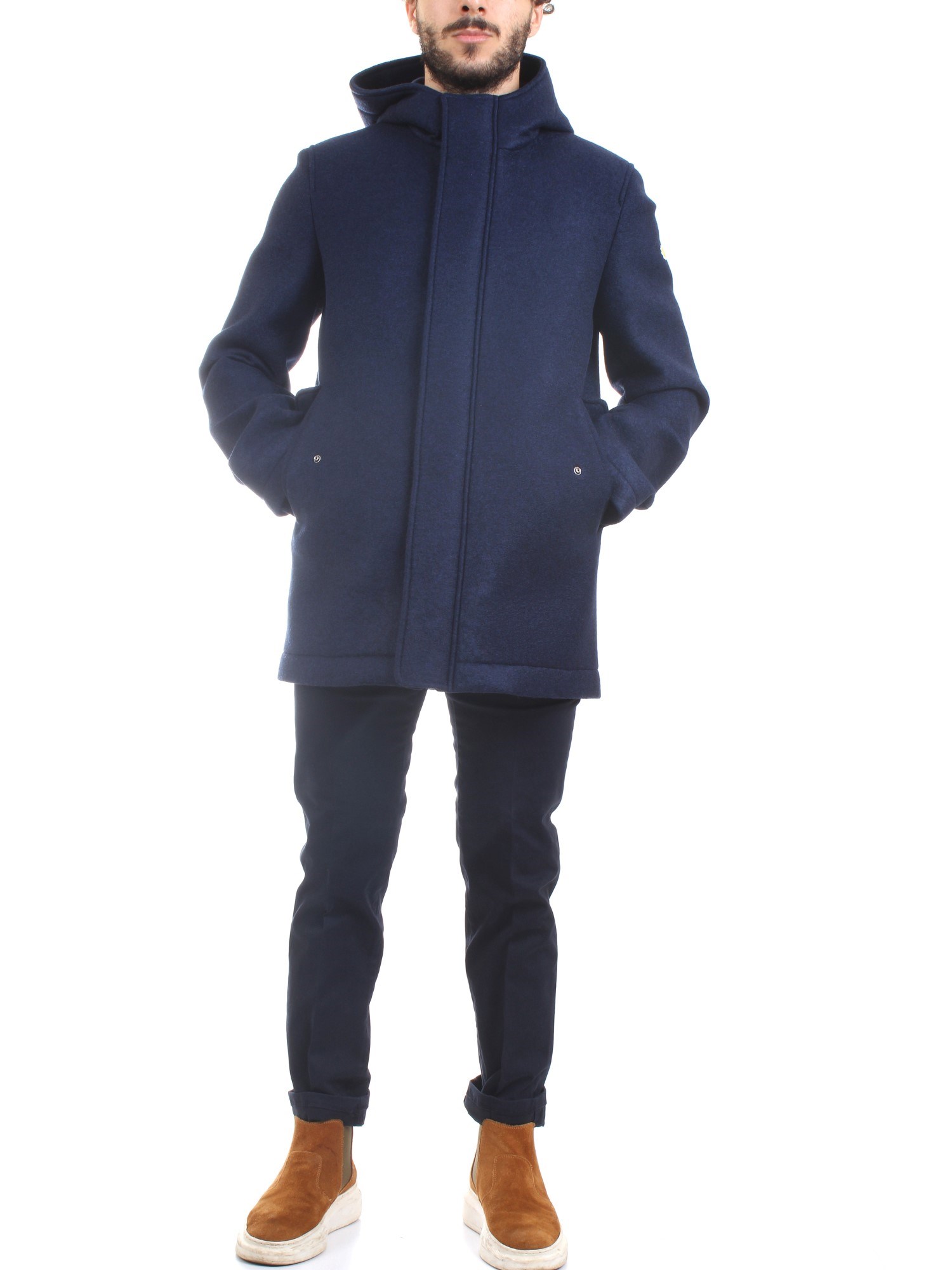 MANUEL RITZ 3332H8317 Blue Clothing Man PARKA MANUEL RITZ 3332H8317 Blue Clothing Man PARKA
