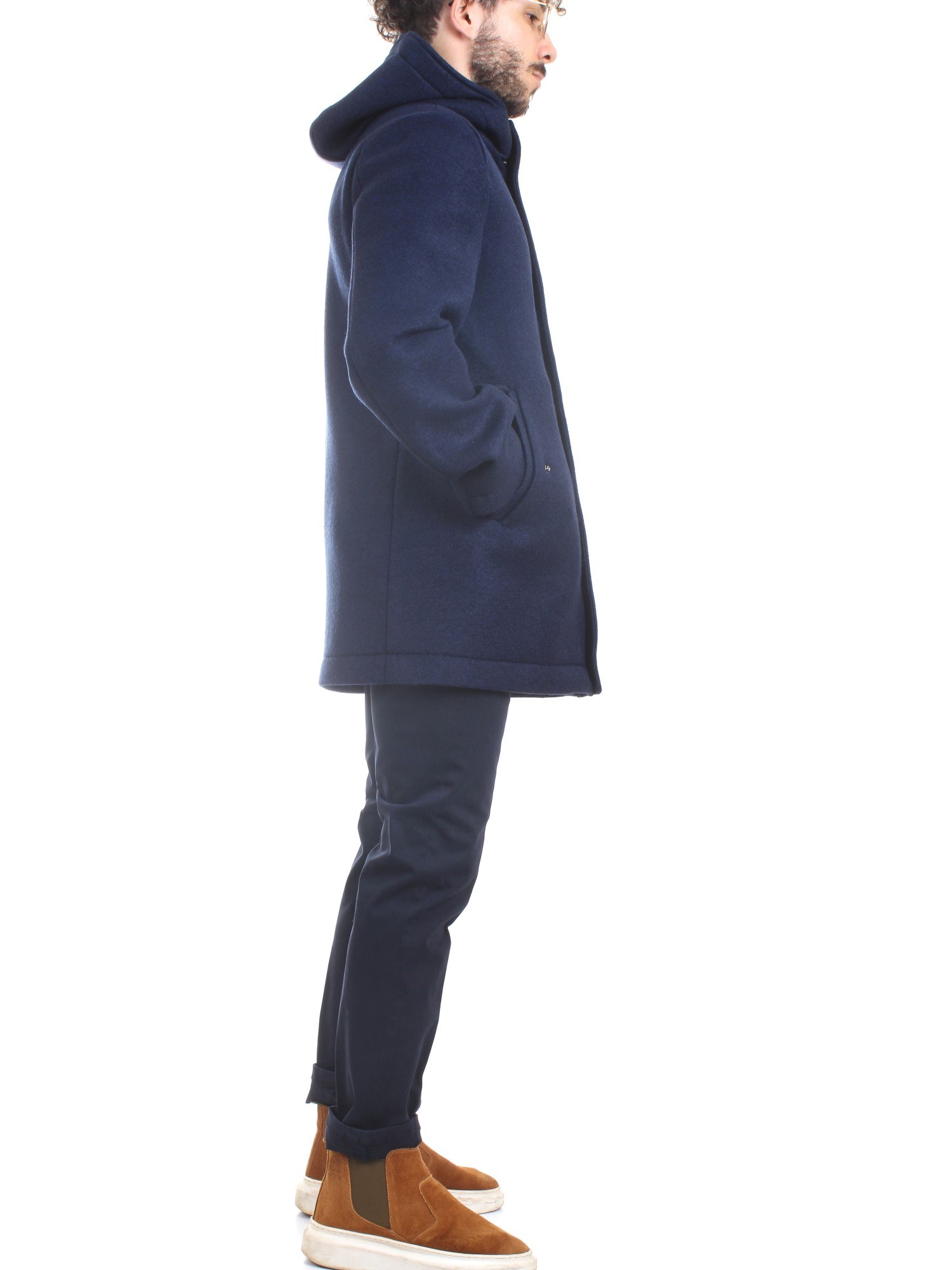 MANUEL RITZ 3332H8317 Blue Clothing Man PARKA MANUEL RITZ 3332H8317 Blue Clothing Man PARKA