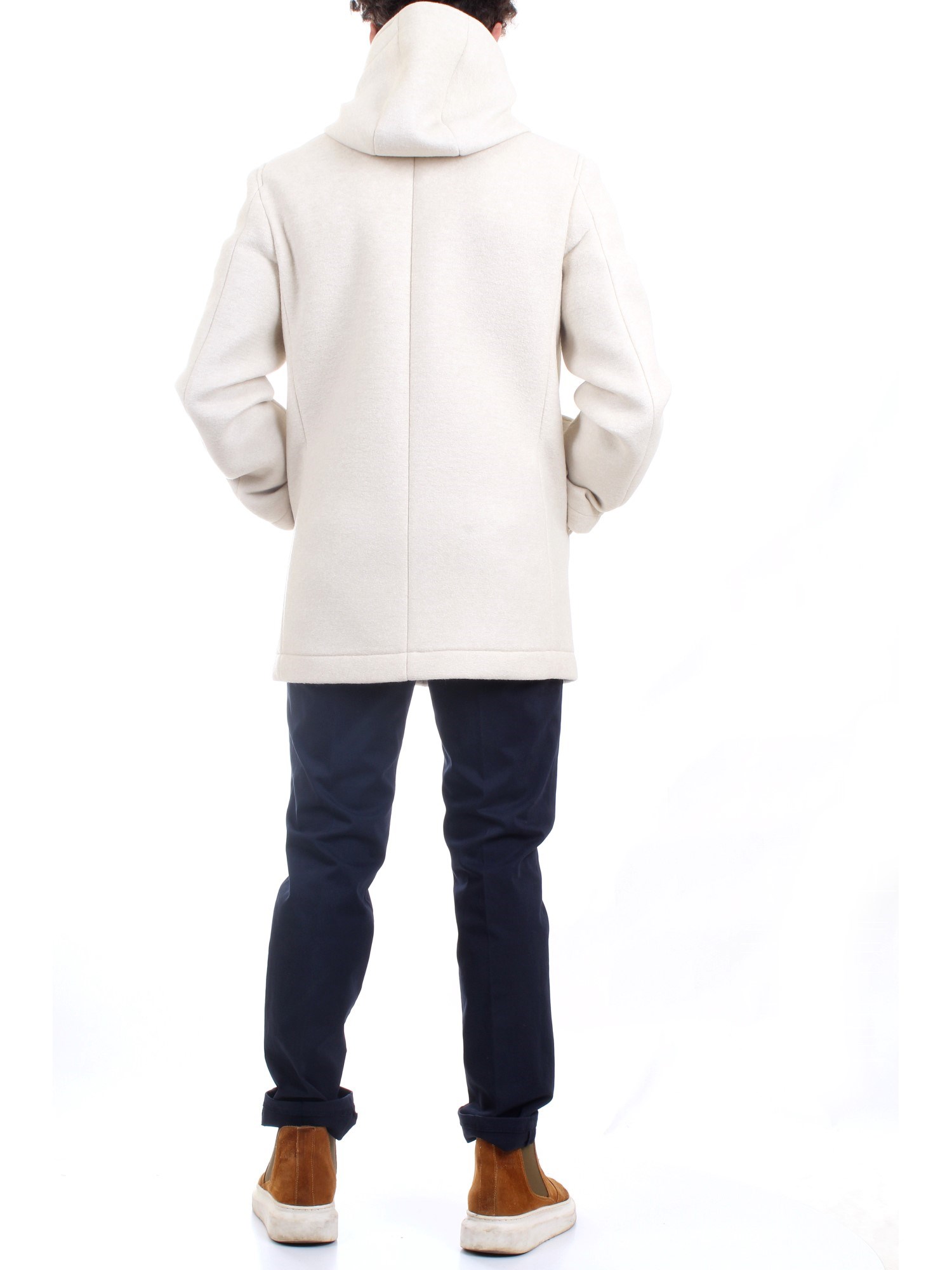 MANUEL RITZ 3332H8317 Milk Clothing Man PARKA MANUEL RITZ 3332H8317 Milk Clothing Man PARKA
