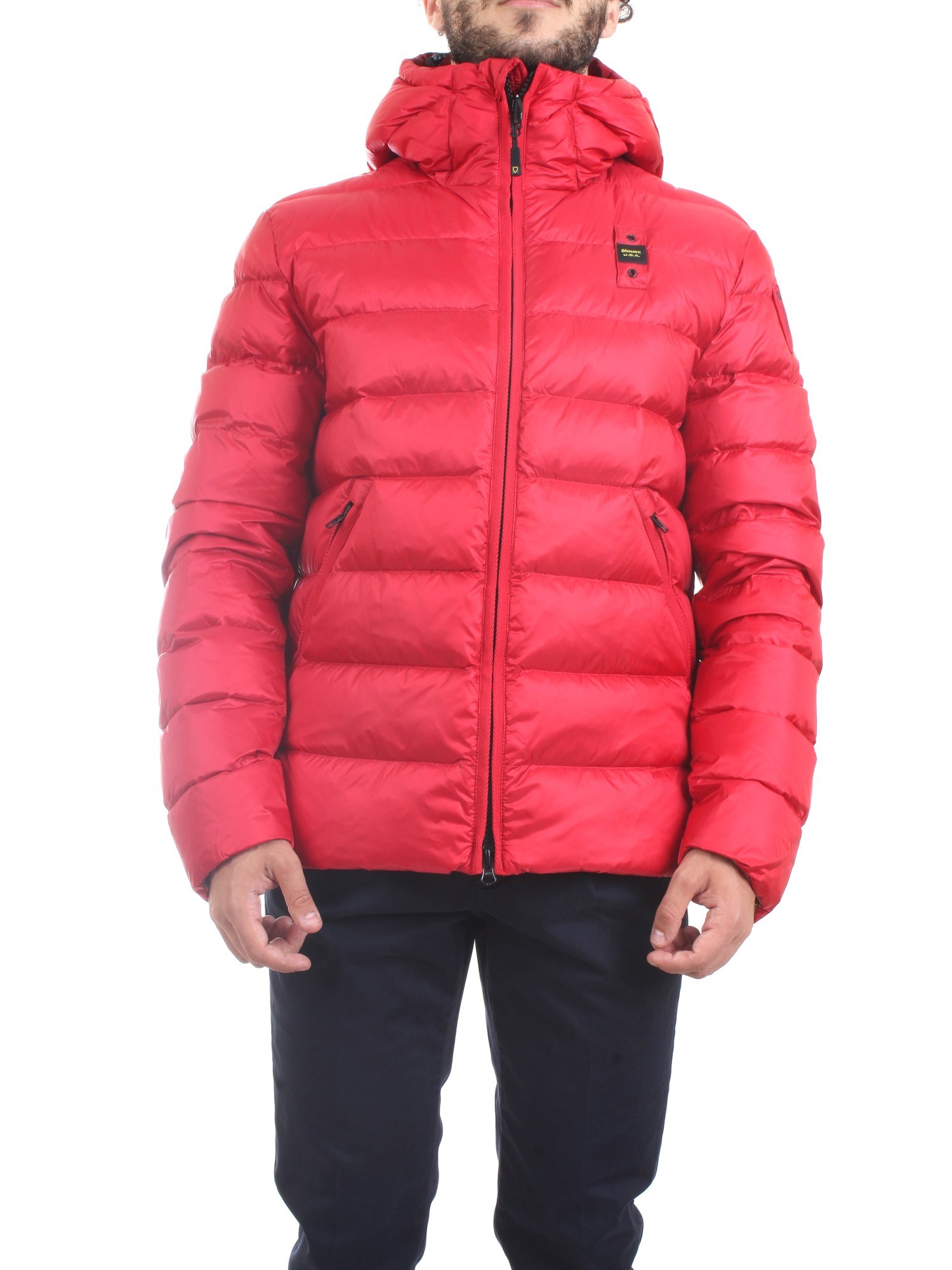 Blauer 22WBLUC03005-006047 Red Clothing Man Duvet Blauer 22WBLUC03005-006047 Red Clothing Man Duvet