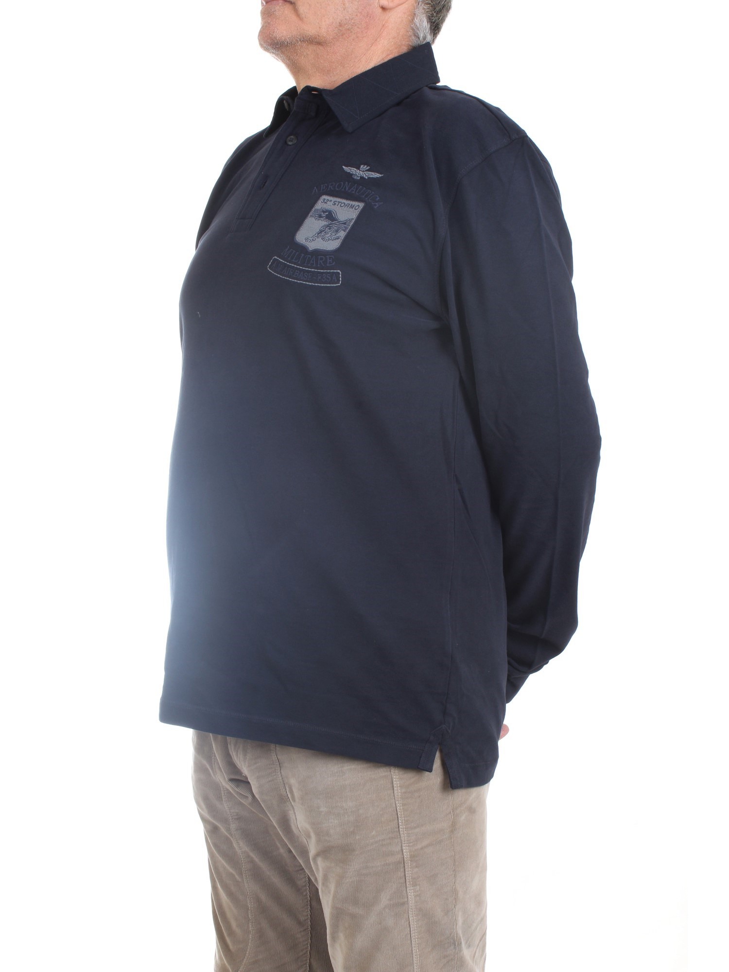 AERONAUTICA MILITARE 222PO1650J565 Blue Clothing Man Polo shirt AERONAUTICA MILITARE 222PO1650J565 Blue Clothing Man Polo shirt