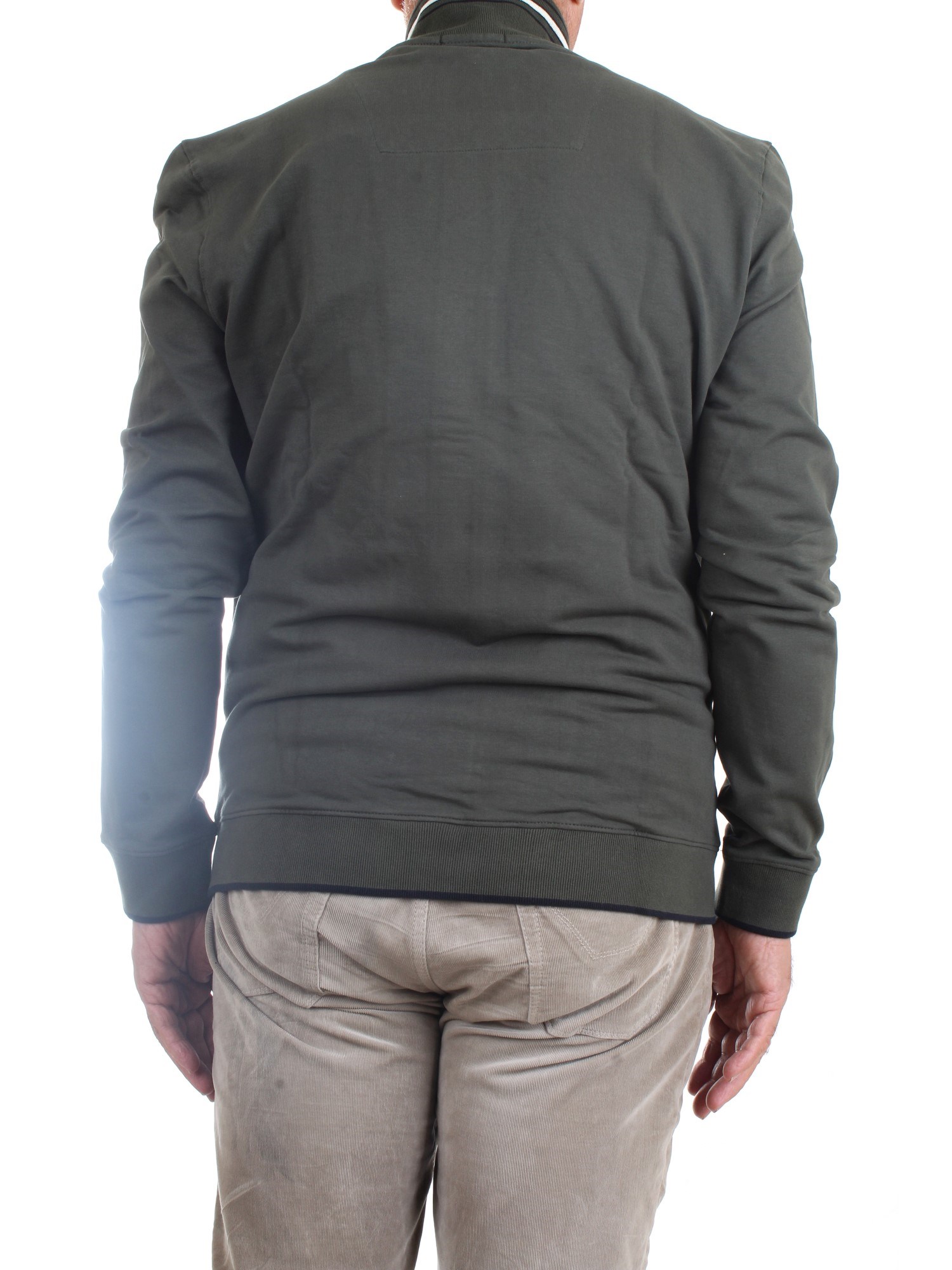 AERONAUTICA MILITARE 222FE1713F439 Green Clothing Man Sweater AERONAUTICA MILITARE 222FE1713F439 Green Clothing Man Sweater