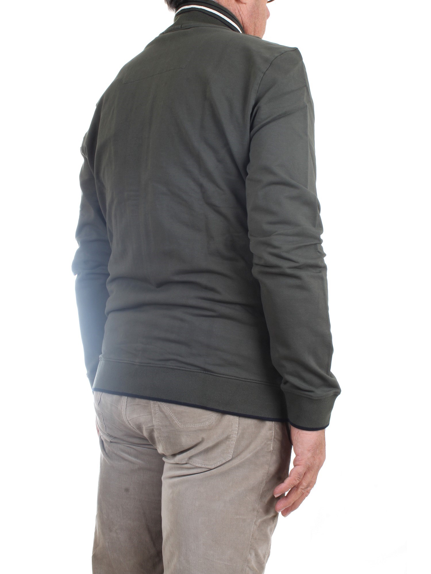 AERONAUTICA MILITARE 222FE1713F439 Green Clothing Man Sweater AERONAUTICA MILITARE 222FE1713F439 Green Clothing Man Sweater