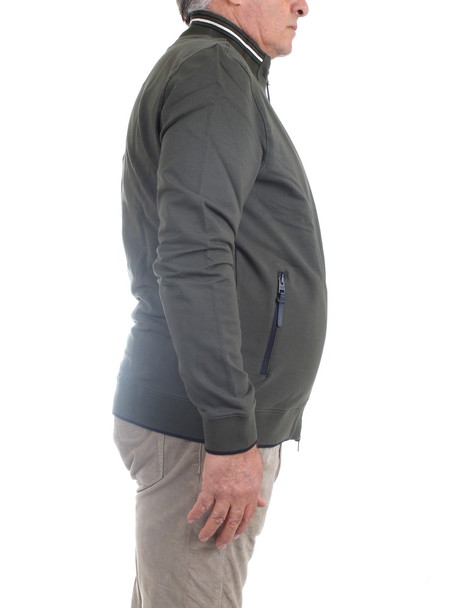 AERONAUTICA MILITARE 222FE1713F439 Green Clothing Man Sweater AERONAUTICA MILITARE 222FE1713F439 Green Clothing Man Sweater