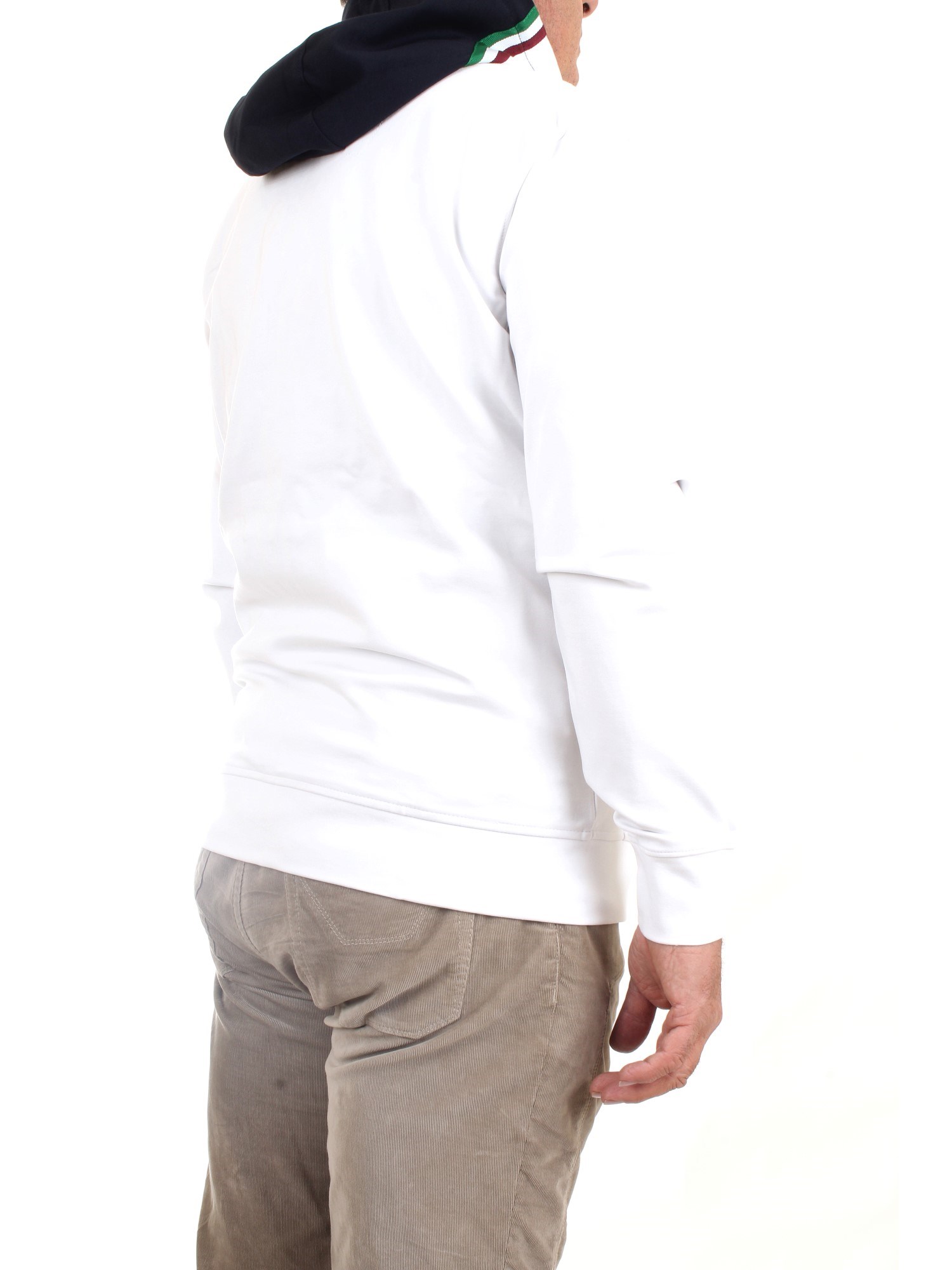 AERONAUTICA MILITARE 222FE1742F475 White Clothing Man Sweater AERONAUTICA MILITARE 222FE1742F475 White Clothing Man Sweater
