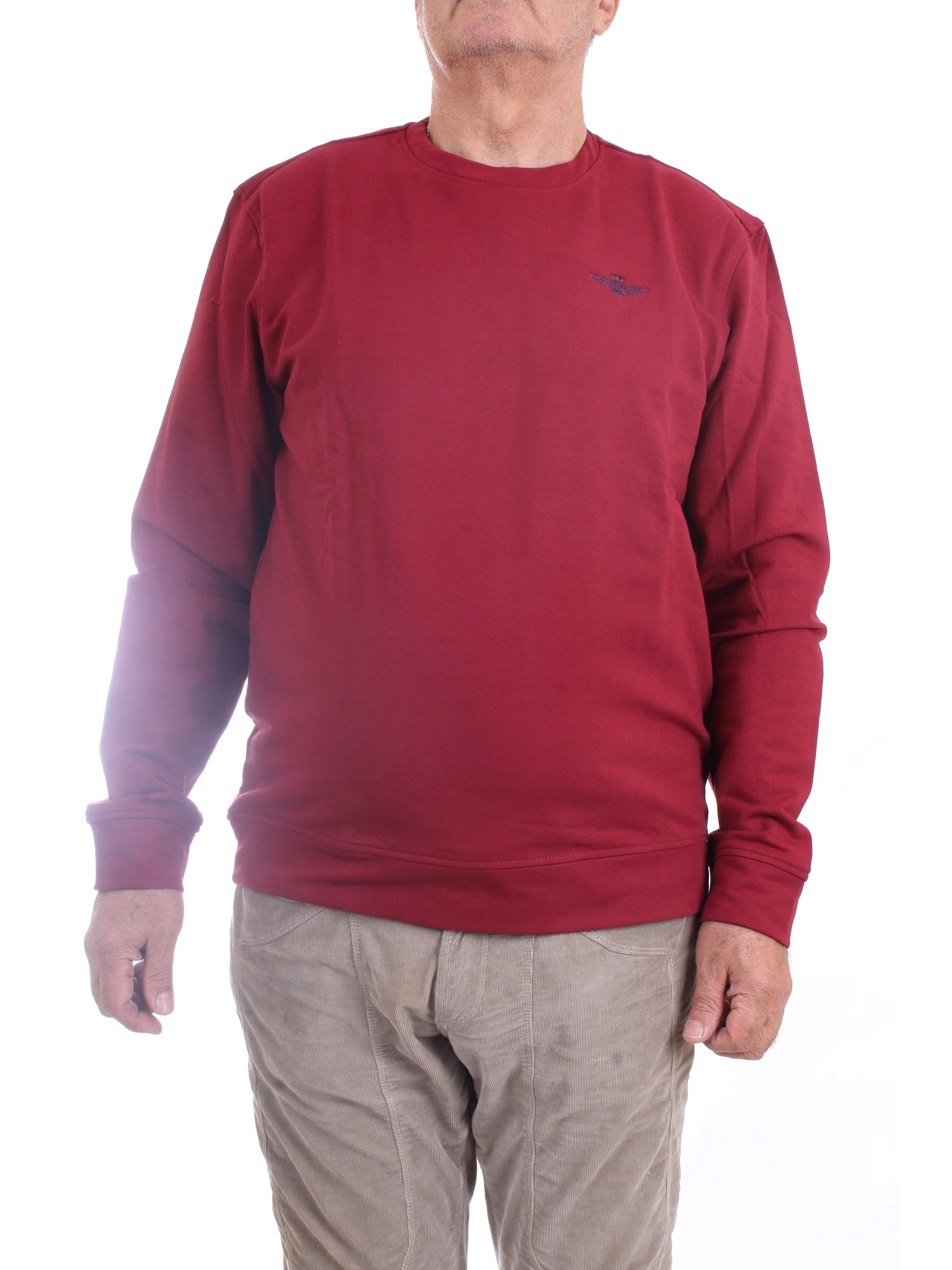 AERONAUTICA MILITARE 222FE1710F439 Bordeaux Clothing Man Sweater AERONAUTICA MILITARE 222FE1710F439 Bordeaux Clothing Man Sweater