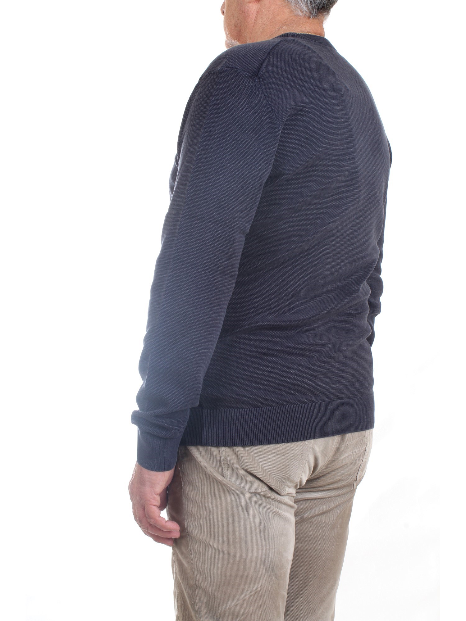 AERONAUTICA MILITARE 222MA1394L463 Blue Clothing Man Sweater AERONAUTICA MILITARE 222MA1394L463 Blue Clothing Man Sweater