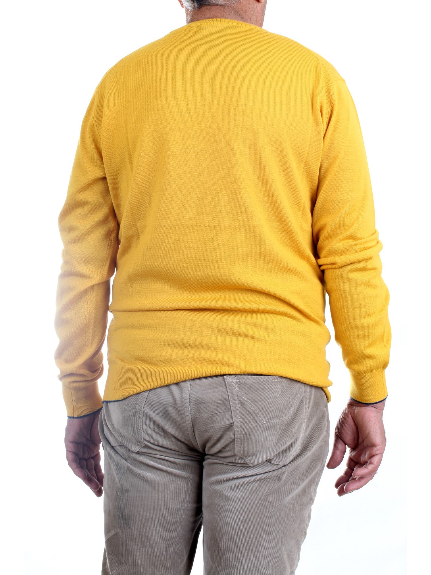 AERONAUTICA MILITARE 222MA1388L415 Yellow Clothing Man Pullover AERONAUTICA MILITARE 222MA1388L415 Yellow Clothing Man Pullover