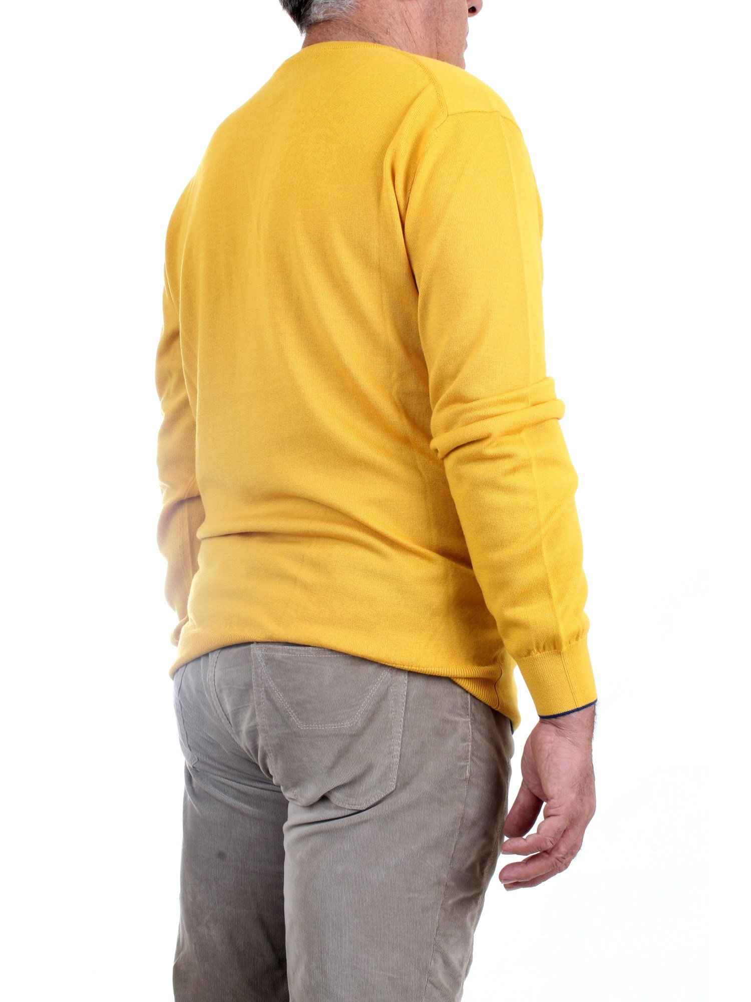 AERONAUTICA MILITARE 222MA1388L415 Yellow Clothing Man Pullover AERONAUTICA MILITARE 222MA1388L415 Yellow Clothing Man Pullover