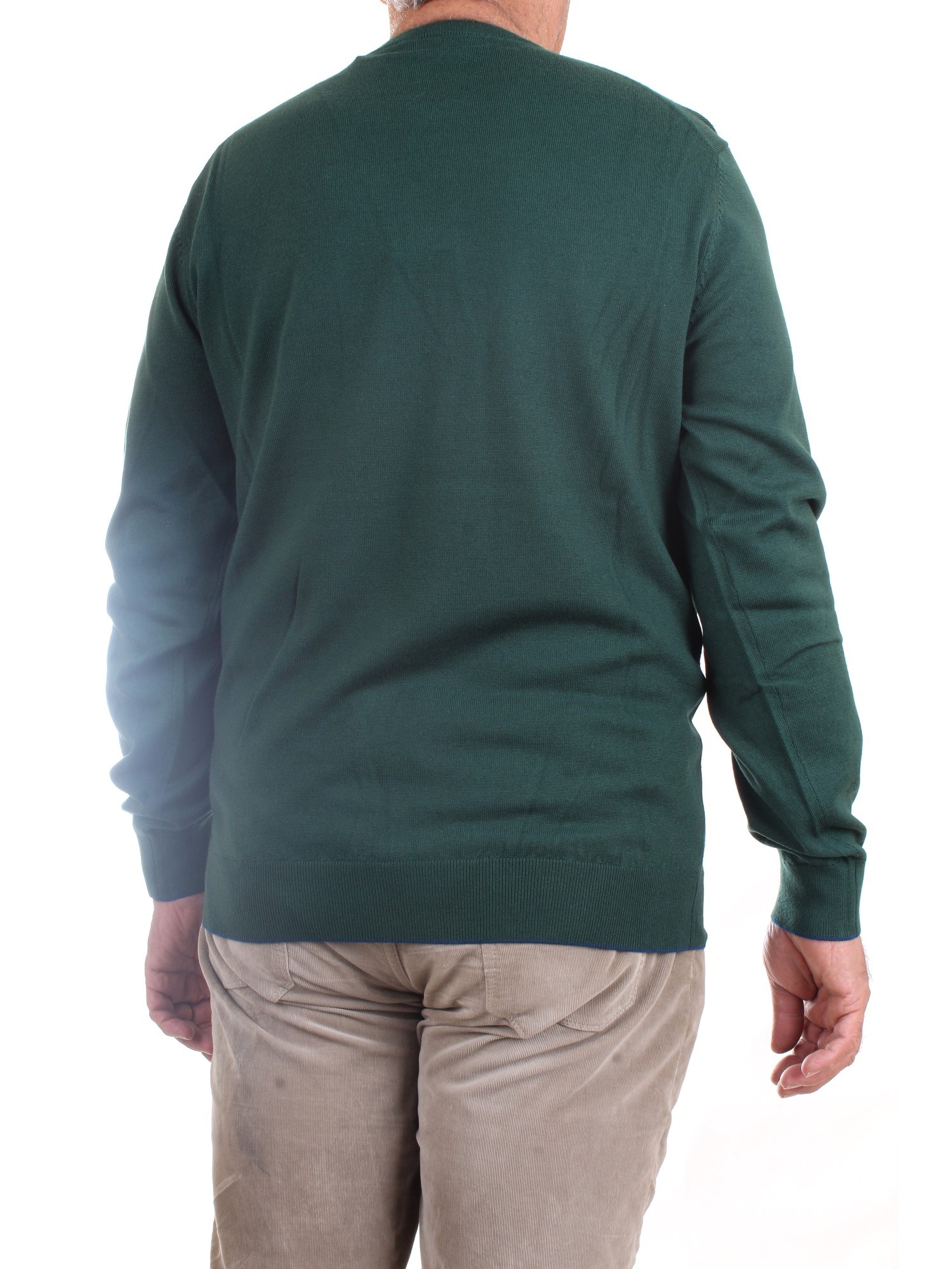 AERONAUTICA MILITARE 232MA1388L415 Green Clothing Man Pullover AERONAUTICA MILITARE 232MA1388L415 Green Clothing Man Pullover